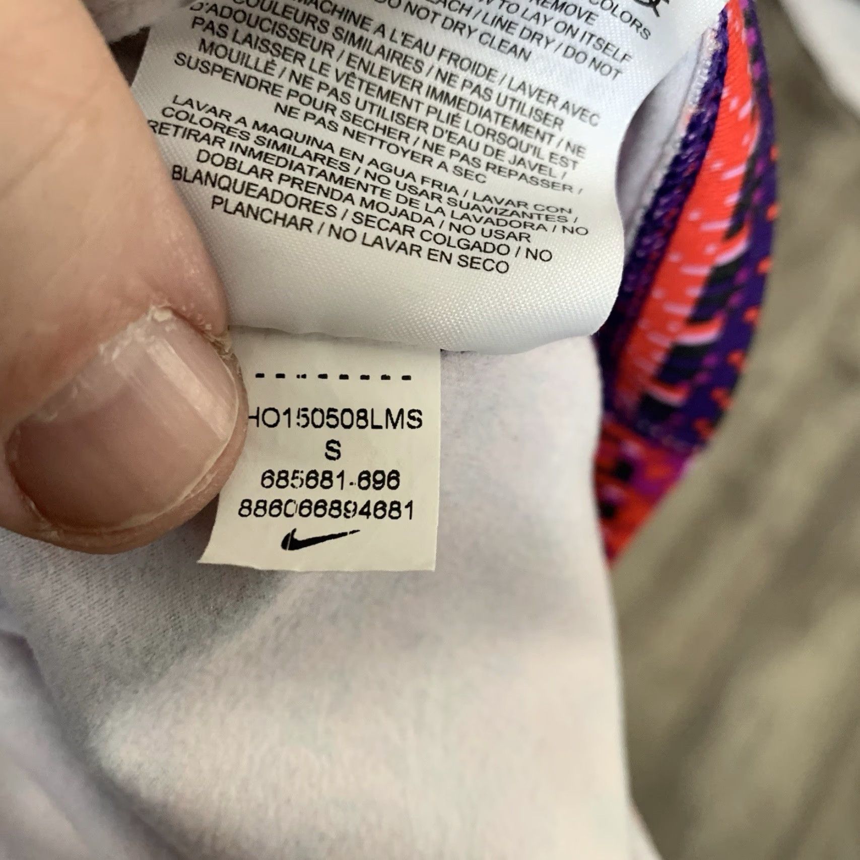 Nike NIKE PRO Hyper Warm Dri Fit 1/2 Zip Thermal Mock Pullover Womens Small Light Size S / US 4 / IT 40 - 6 Thumbnail