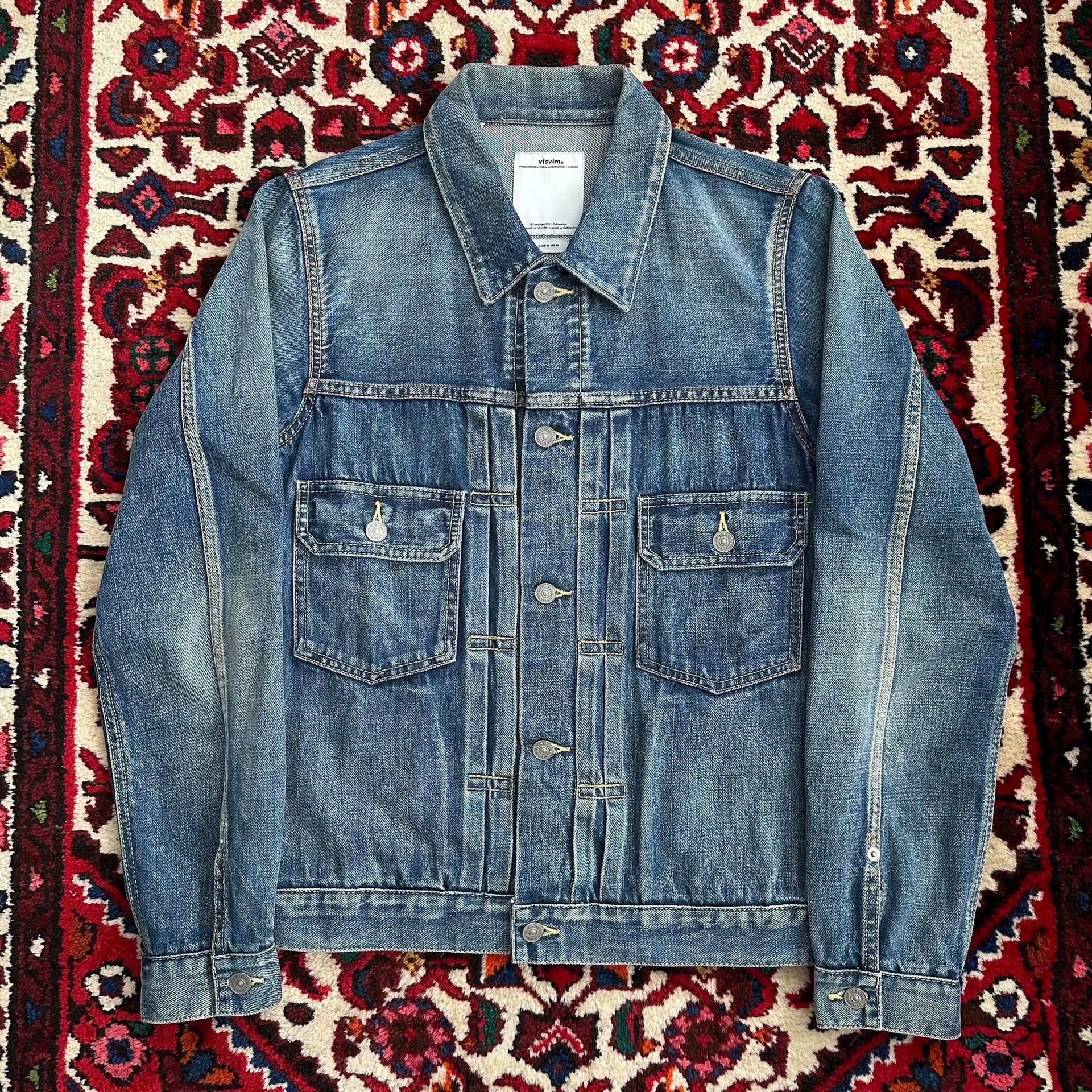 Visvim visvim 16aw 101 JKT denim jacket size 2 Size US M / EU 48-50 / 2 - 1 Thumbnail