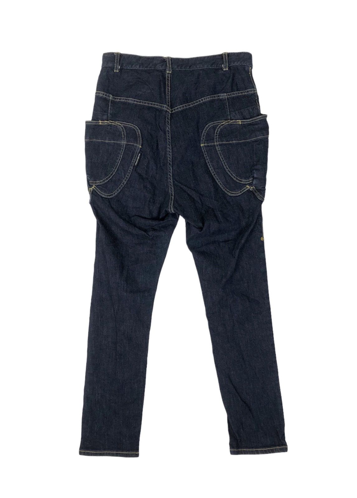 Issey Miyake Mercibeaucoup by ISSEY MIYAKE Rare Pocket Design Jeans Size US 31 - 3 Thumbnail