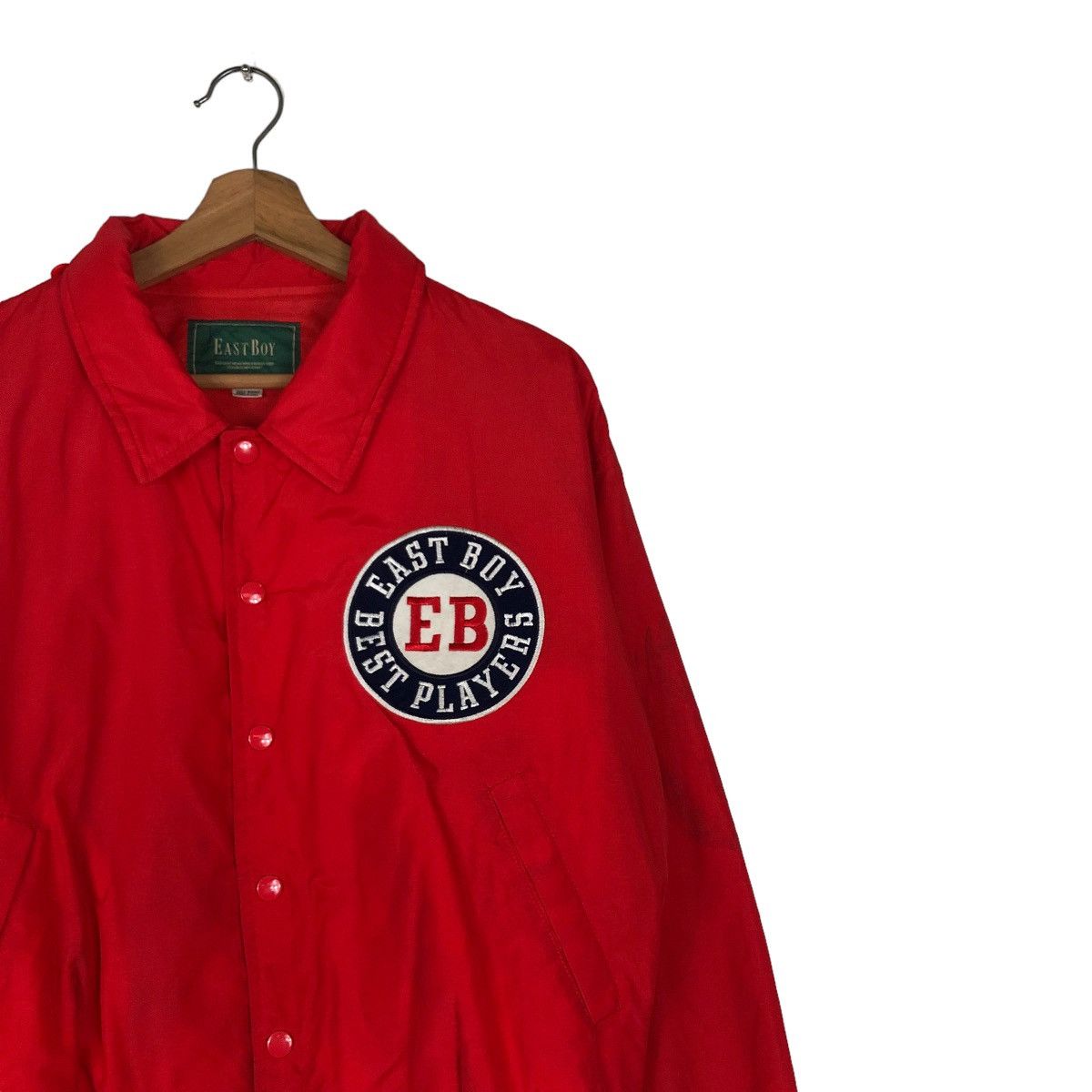 Japanese Brand 📌VINTAGE BOMBER JACKET EAST BOY EMBROIDERY BIG LOGO Size US M / EU 48-50 / 2 - 9 Thumbnail