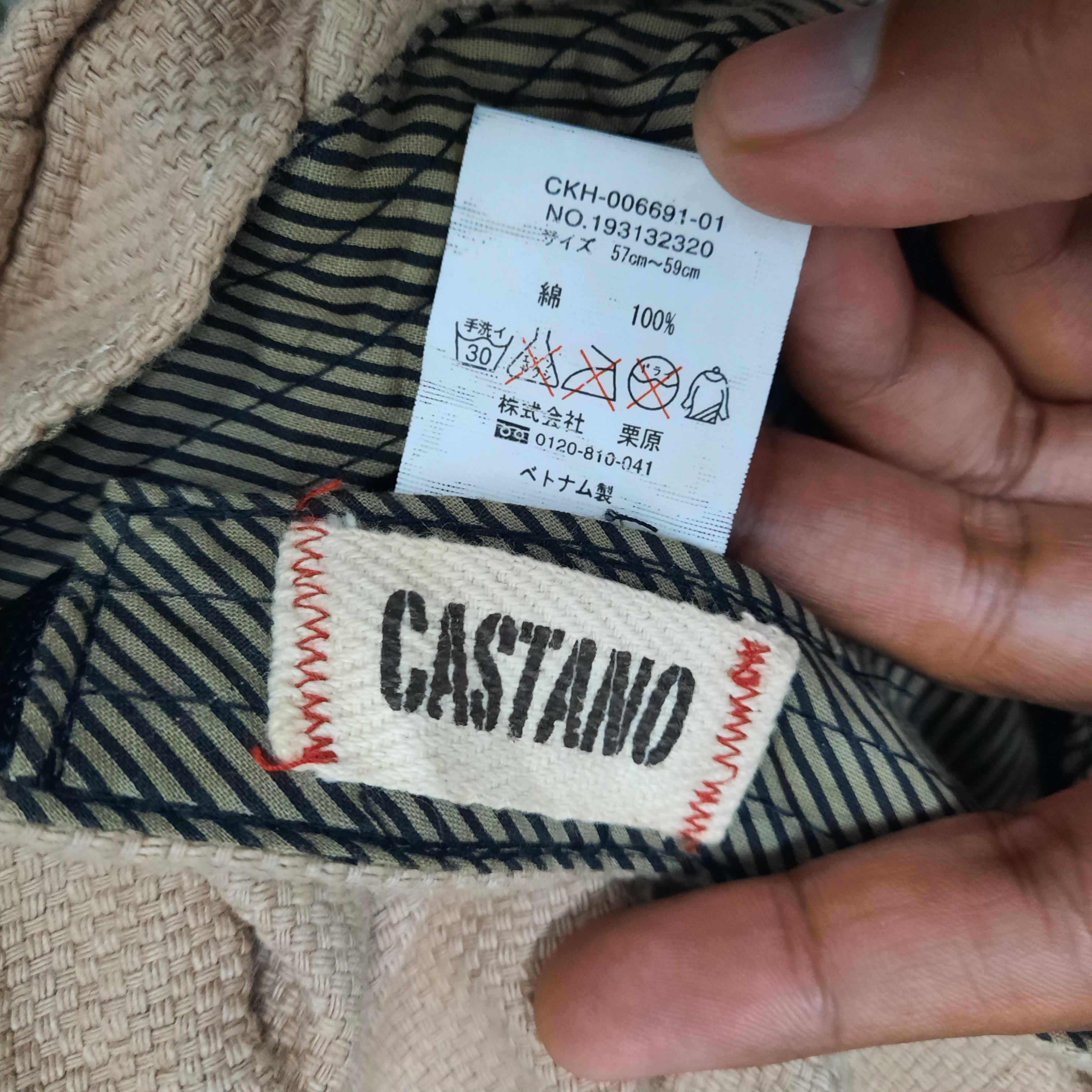 Japanese Brand ⚒️ Japanese brand castano work cap Size ONE SIZE - 3 Thumbnail