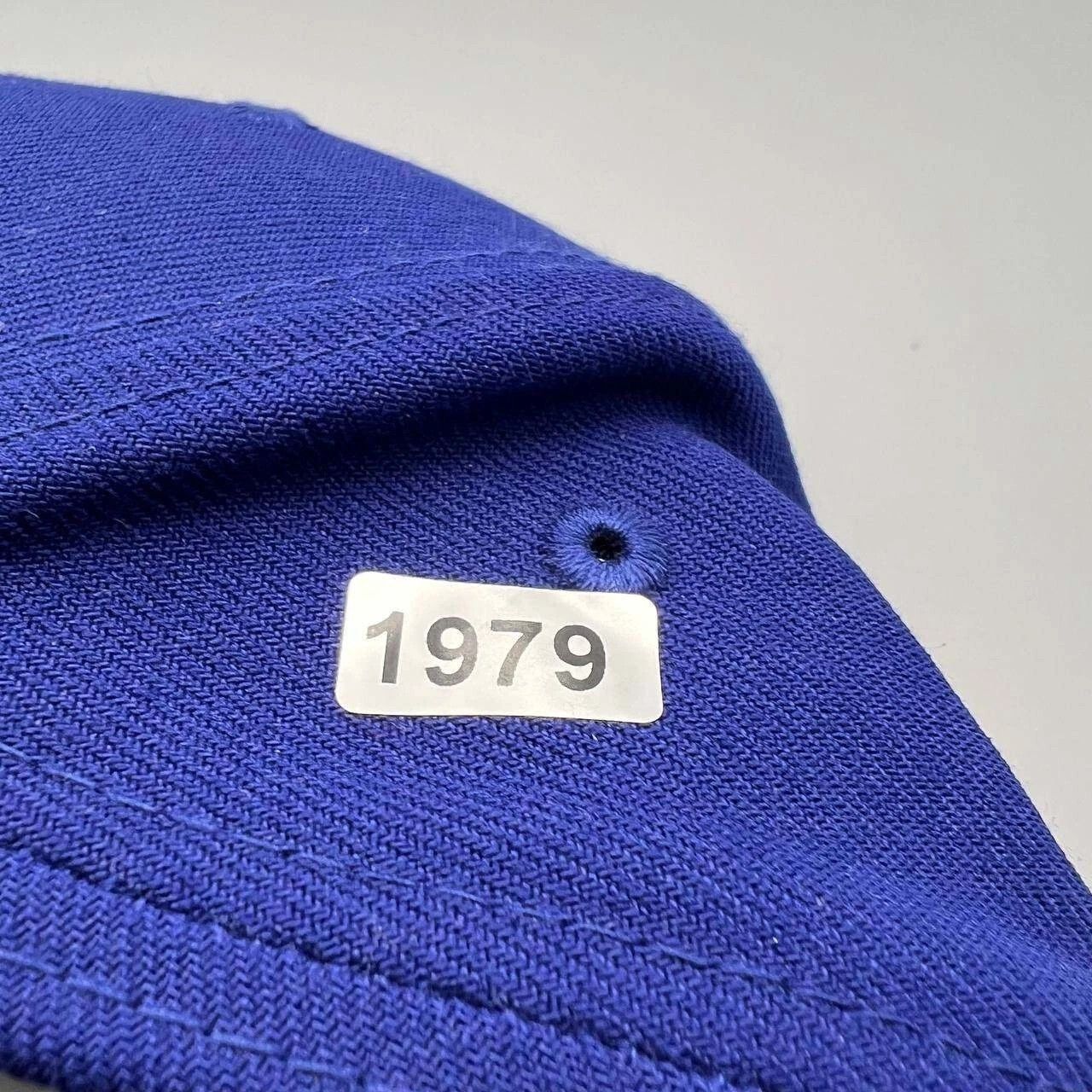New Era Los Angeles LA Dodgers Hat Men 7 3/8 Blue Brown MLB Fitted Size ONE SIZE - 8 Thumbnail
