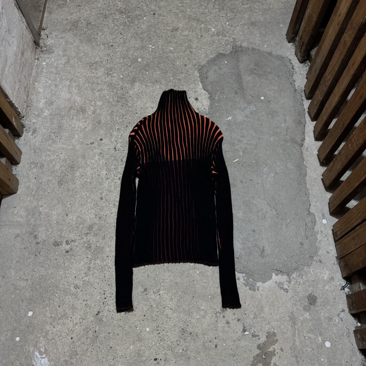 Issey Miyake × Japanese Brand × Pleats Please Issey Miyake Vintage issey Miyake pleats please crewneck turtleneck top Size M / US 6-8 / IT 42-44 - 1 Thumbnail