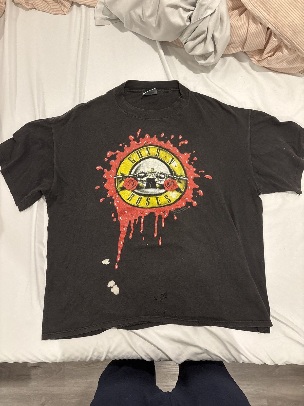 Band Tees × Guns N' Roses × Vintage Vintage 1991 Guns N’ Roses band t shirt Size US XL / EU 56 / 4 - 1 Thumbnail