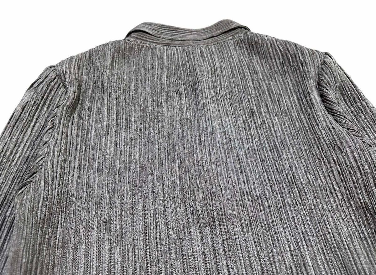 Japanese Brand 🔥Vintage T-Pleats Pleated Shirt Issey Miyake Style Size M / US 6-8 / IT 42-44 - 11 Thumbnail