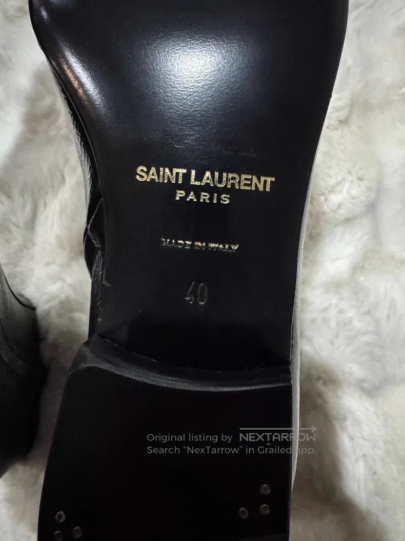 Saint Laurent Paris Saint Laurent Paris Crinkle Boots Men's Boots Size US 7 / EU 40 - 6 Thumbnail