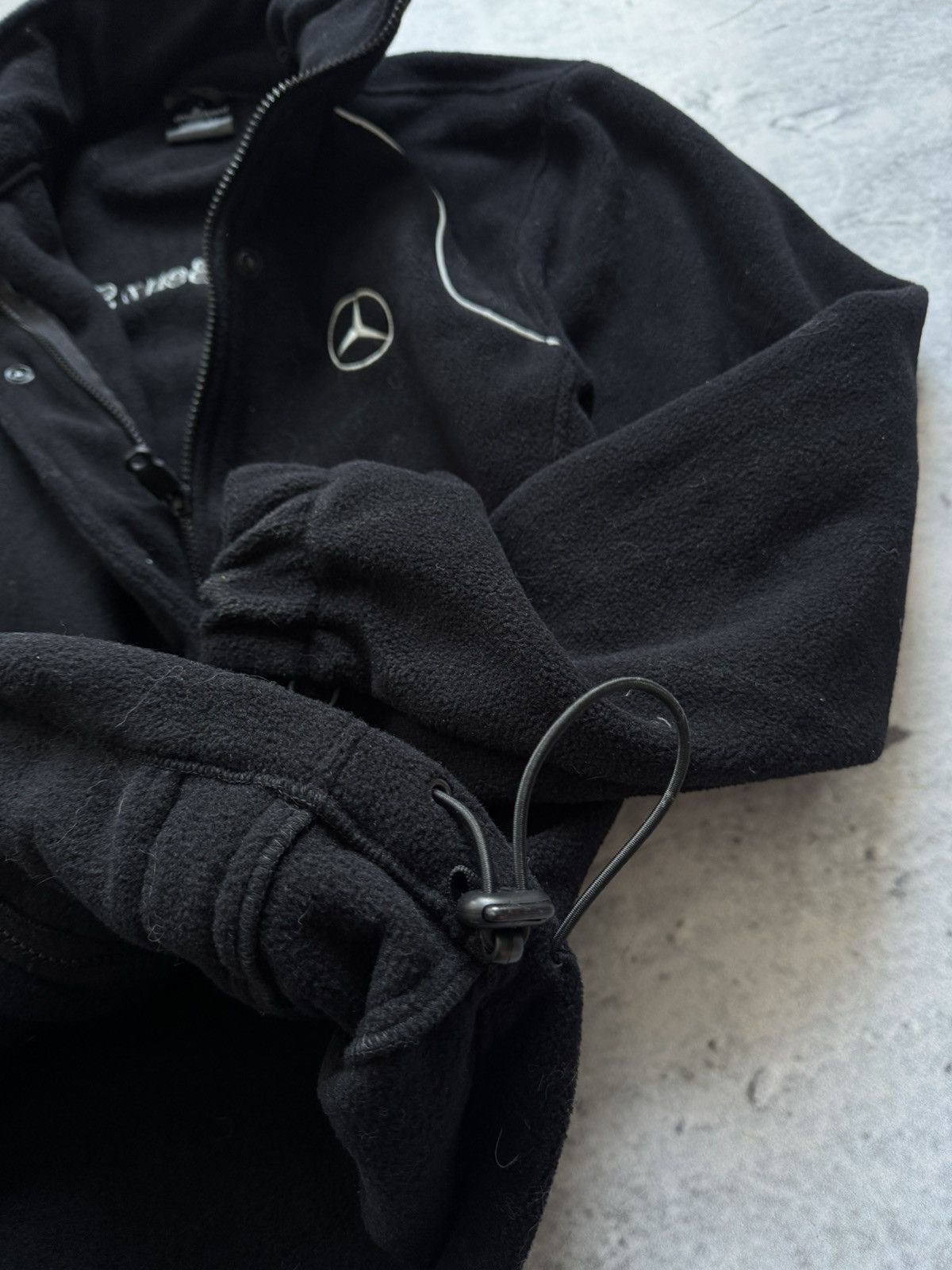 Mercedes-Benz × Vintage 🏎️Vintage Mercedes Benz fleece jacket zip Service Size US M / EU 48-50 / 2 - 6 Thumbnail