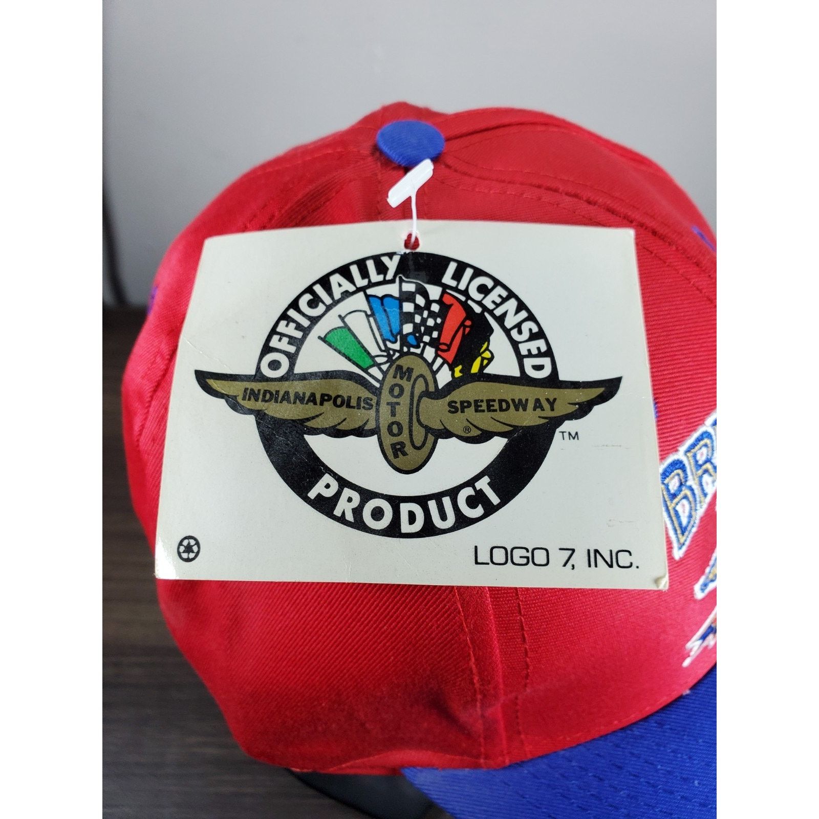 Logo 7 × NASCAR 1996 Brickyard 400 Snapback Cap Hat LOGO 7 Racing Indy Size ONE SIZE - 4 Thumbnail