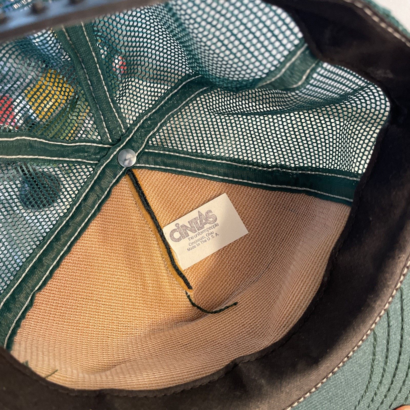 Cintas Vtg A.C. Kissling co. sauer kraut trucker hat Foam Breakdown Size ONE SIZE - 10 Thumbnail