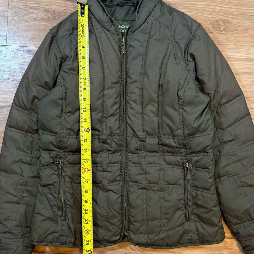 Eddie Bauer Eddie Bauer Women’s M Down Jacket Olive (Damaged) Size L / US 10 / IT 46 - 6 Thumbnail