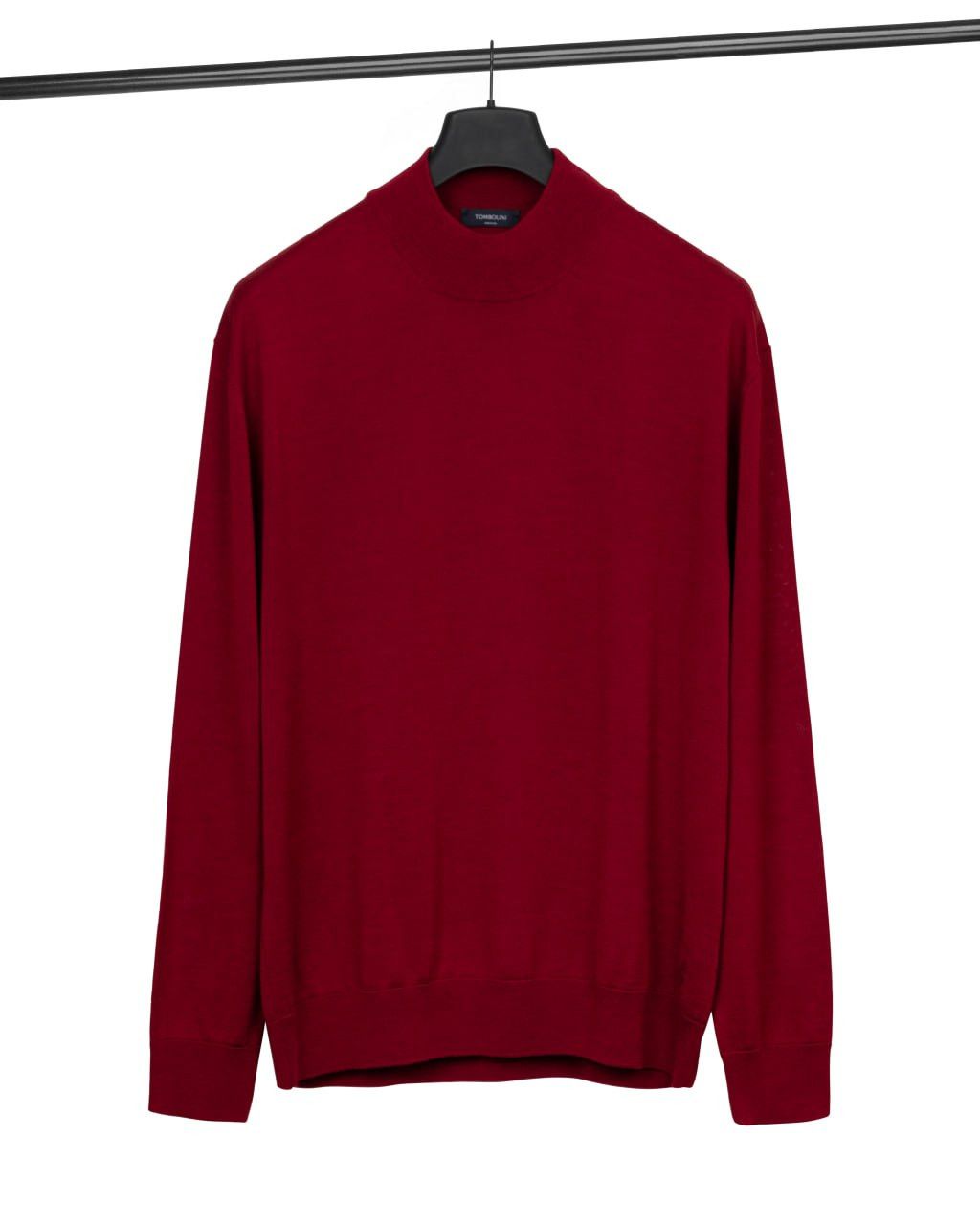 Tombolini TOMBOLINI half-turtleneck in wool-silk blend Size US XXL / EU 58 / 5 - 2 Thumbnail