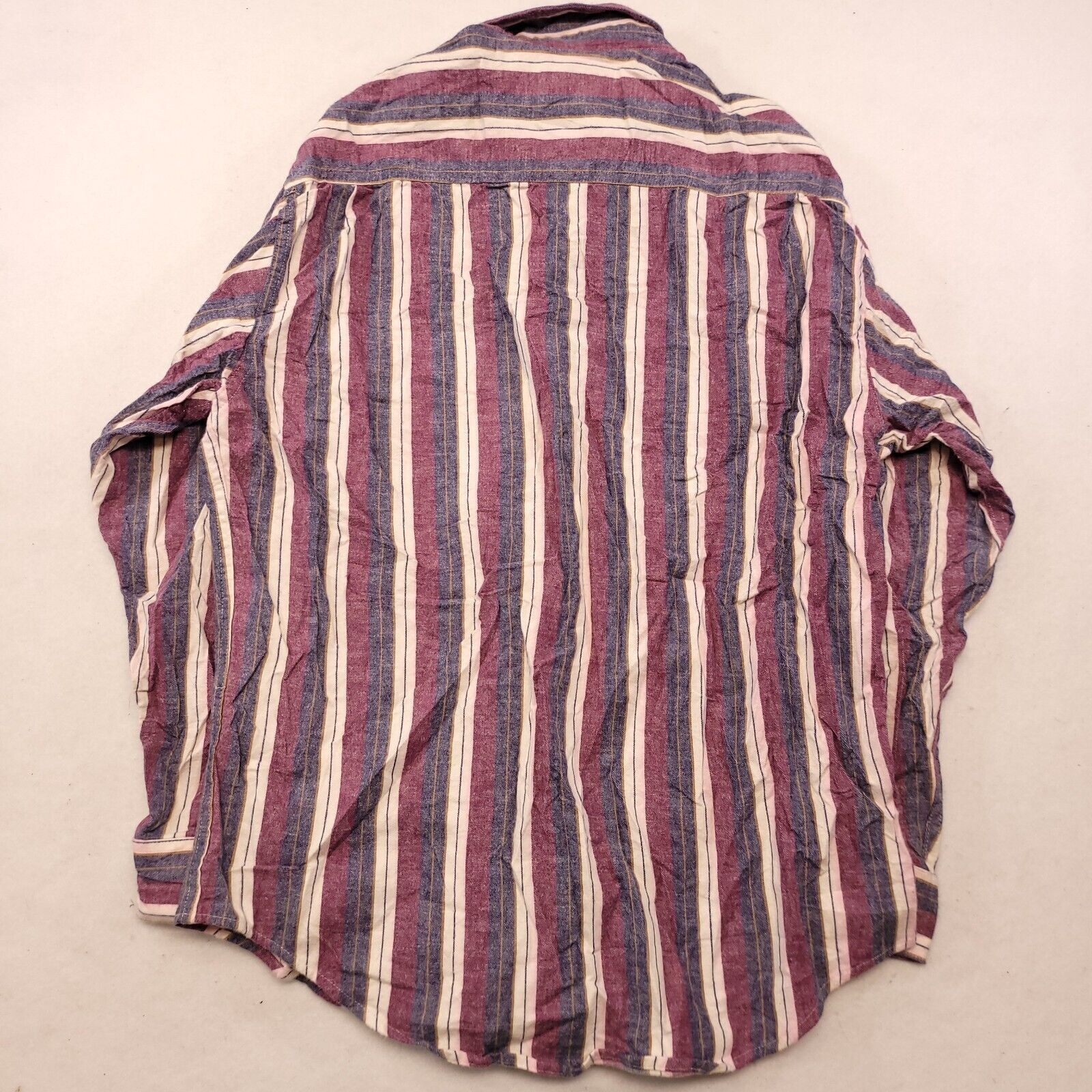 Eddie Bauer Eddie Bauer Flannel Button Up Shirt Mens Size L Maroon Blue Size US L / EU 52-54 / 3 - 12 Thumbnail