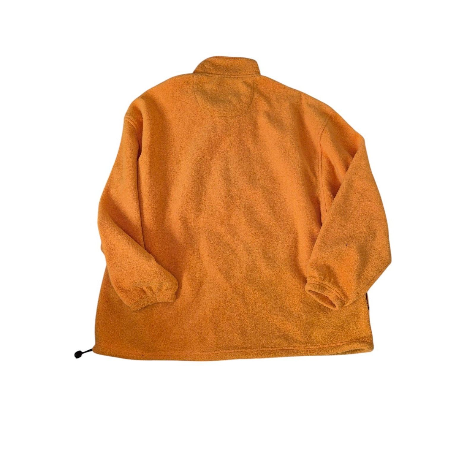 Perry Ellis Perry Ellis America Active Vintage 90s 1/4 Zip Fleece Pullov Size US XXL / EU 58 / 5 - 2 Thumbnail