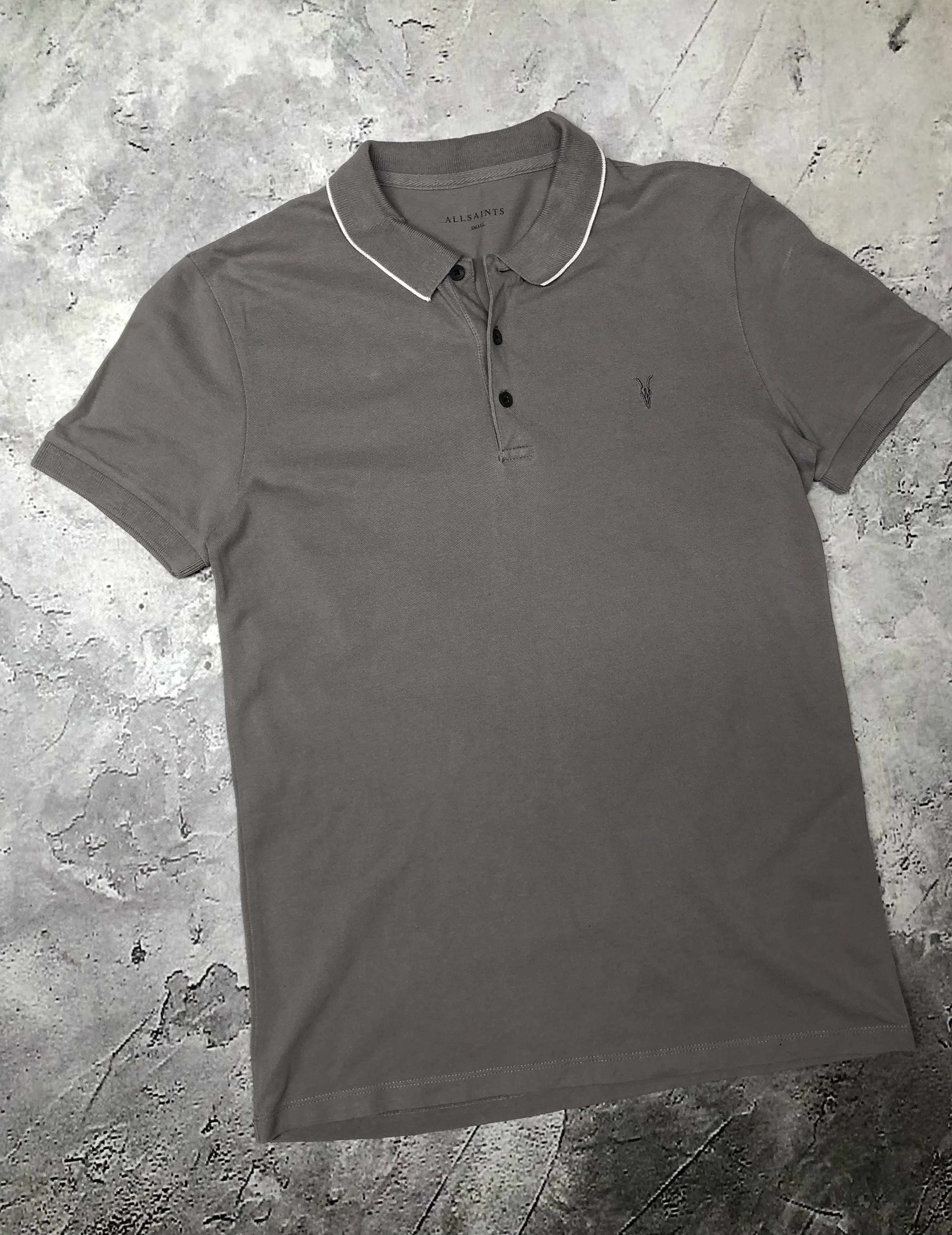 Allsaints Allsaints Vintage Polo TShirt Size US S / EU 44-46 / 1 - 2 Thumbnail