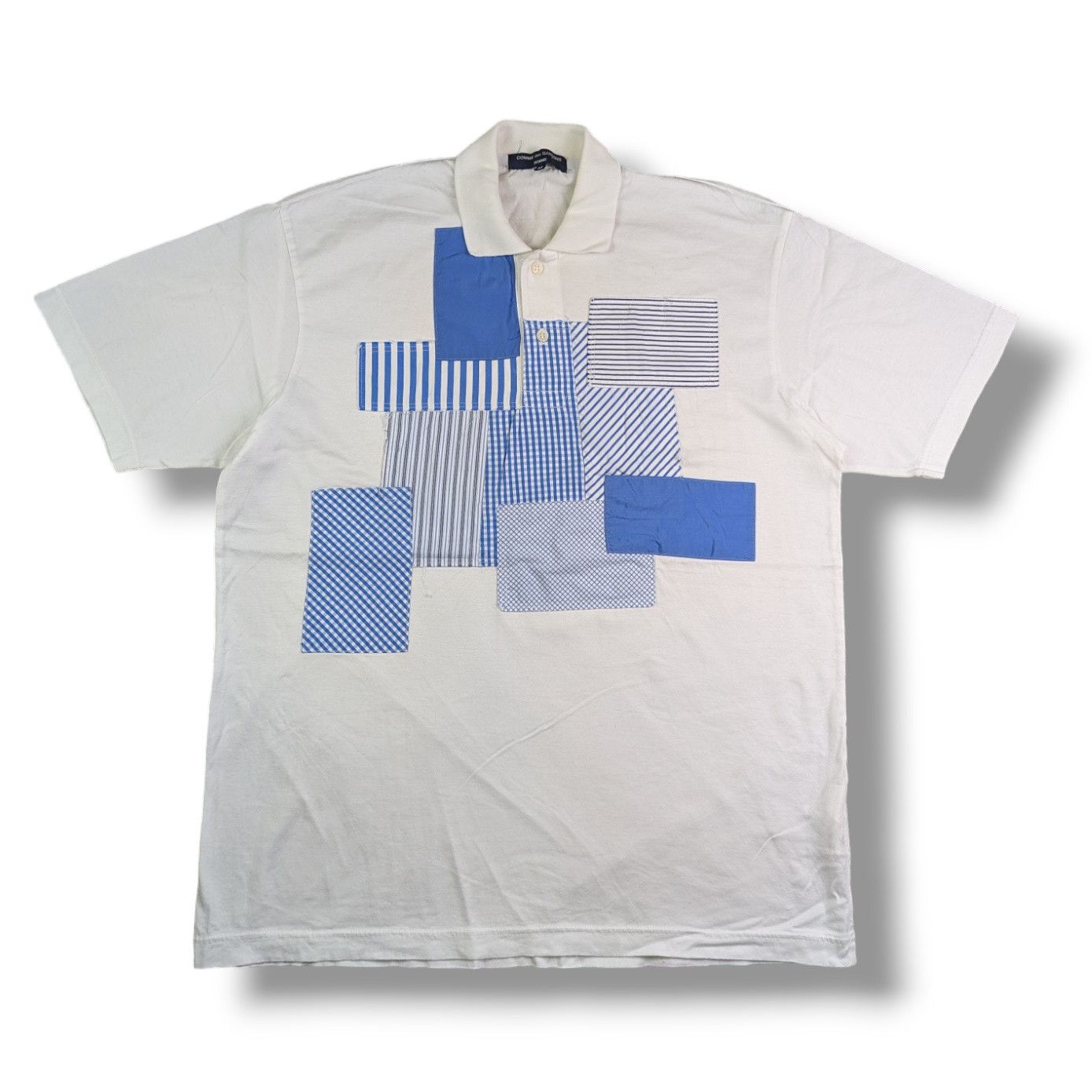 Comme Des Garcons Shirt Patchwork | Grailed