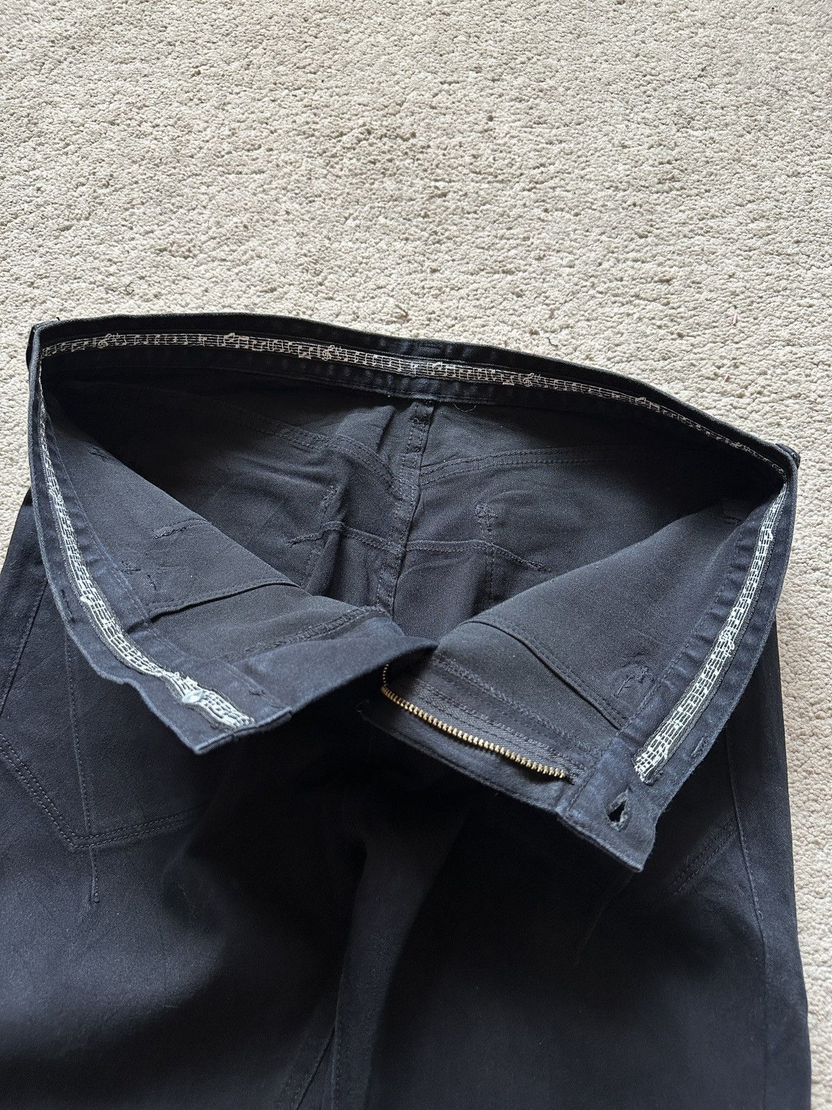 Number (N)ine NUMBERNINE Black Jeans Size US 32 / EU 48 - 7 Thumbnail