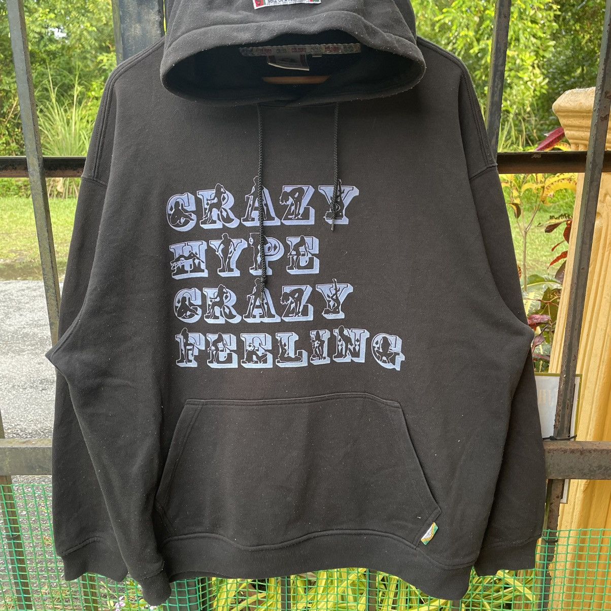 Cross Colours 🔥Cross Colours Crazy Hype Crazy Feeling Pullover Hoodie Size US XL / EU 56 / 4 - 4 Thumbnail