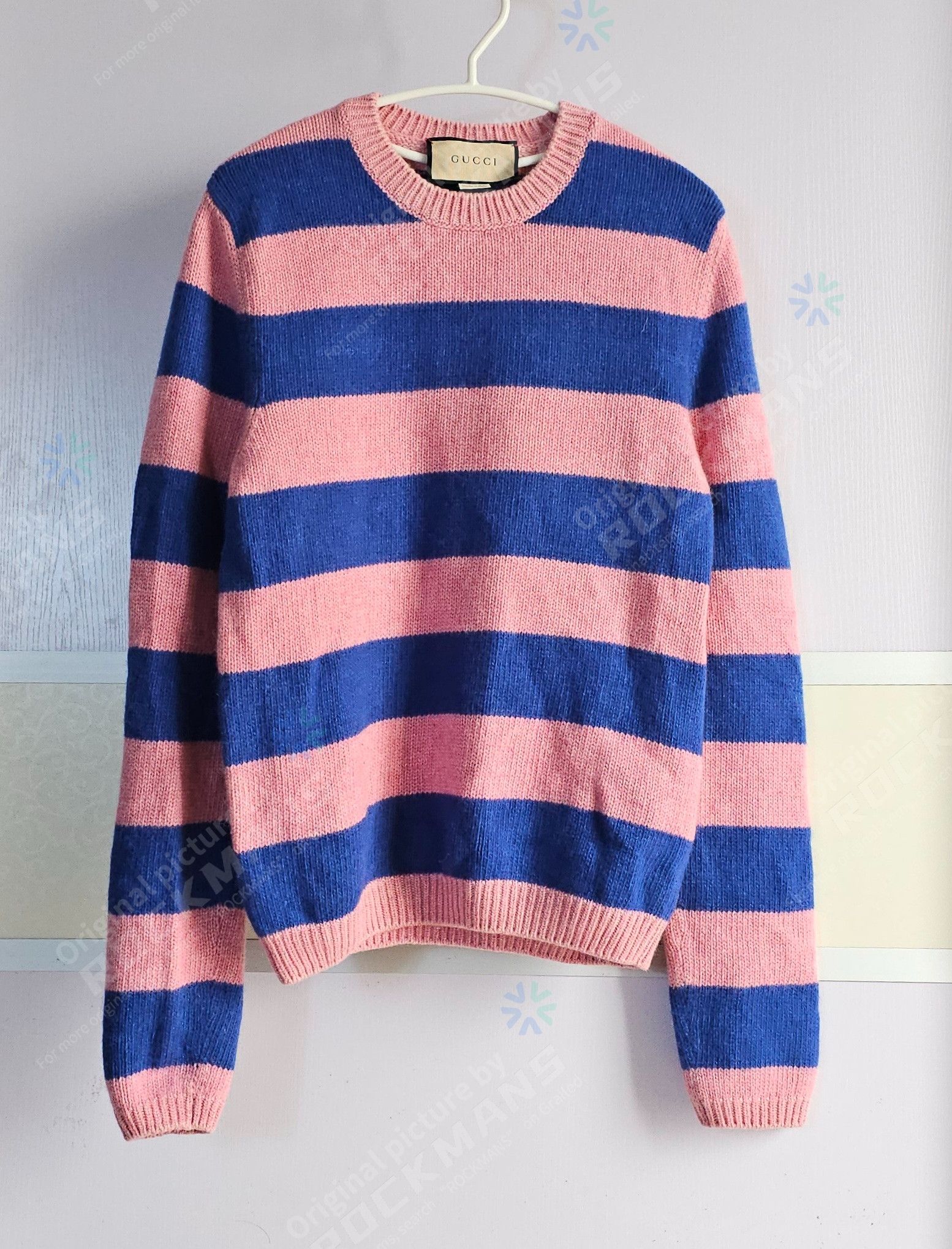 Gucci GUCCI Unisex Striped Cashmere Sweater Size S Size S / US 4 / IT 40 - 1 Thumbnail