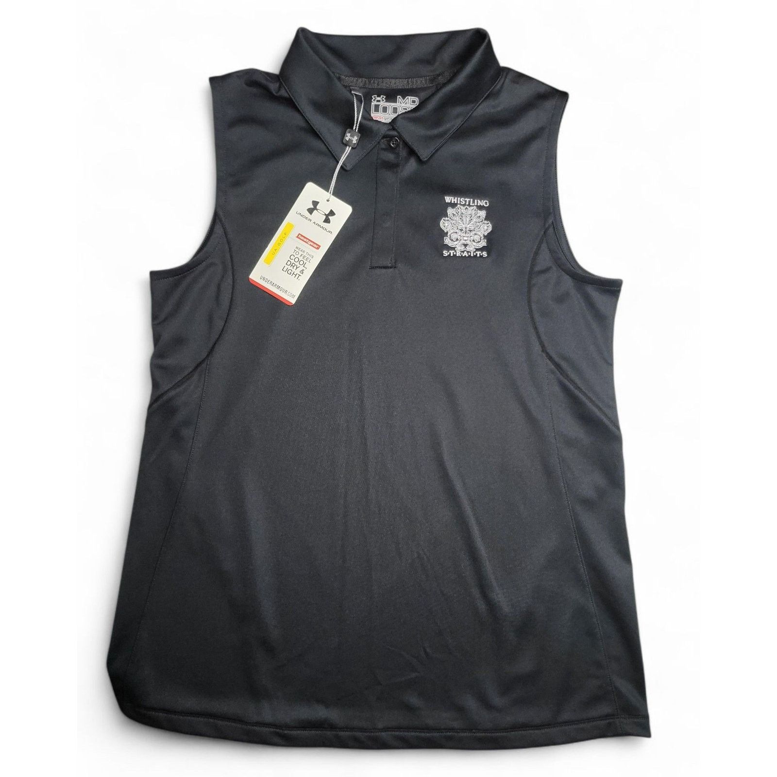 Under Armour NWT Under Armour Women's Golf Polo Whistling Straits Size M Size M / US 6-8 / IT 42-44 - 4 Thumbnail