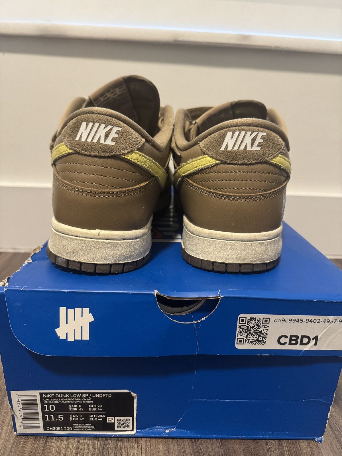 Nike × Undefeated NIKE X UNDEFEATED DUNK LOW Size US 10 / EU 43 - 4 Thumbnail