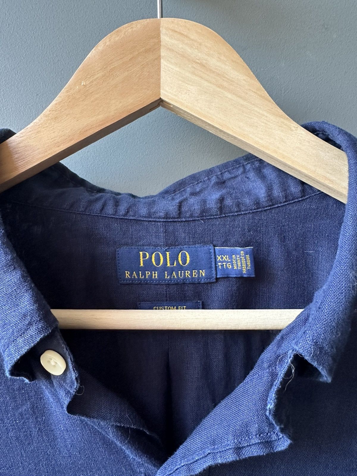 Polo Ralph Lauren Ralph Lauren Linen Shirt Size XXL Size US XXL / EU 58 / 5 - 4 Thumbnail