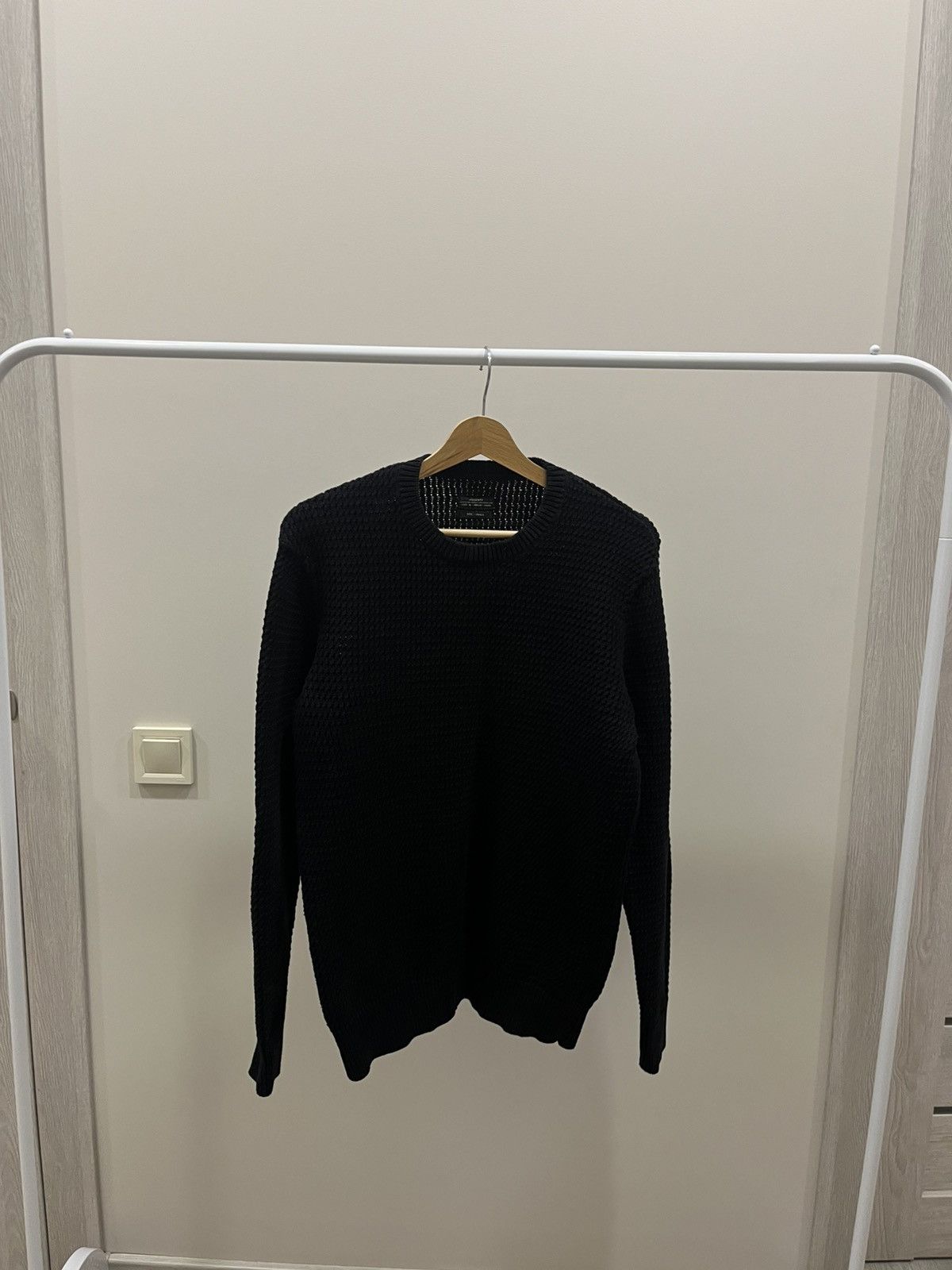 Allsaints Allsaints washed vintage 90s sweater sweatshirt Black Y2K Size US S / EU 44-46 / 1 - 1 Thumbnail