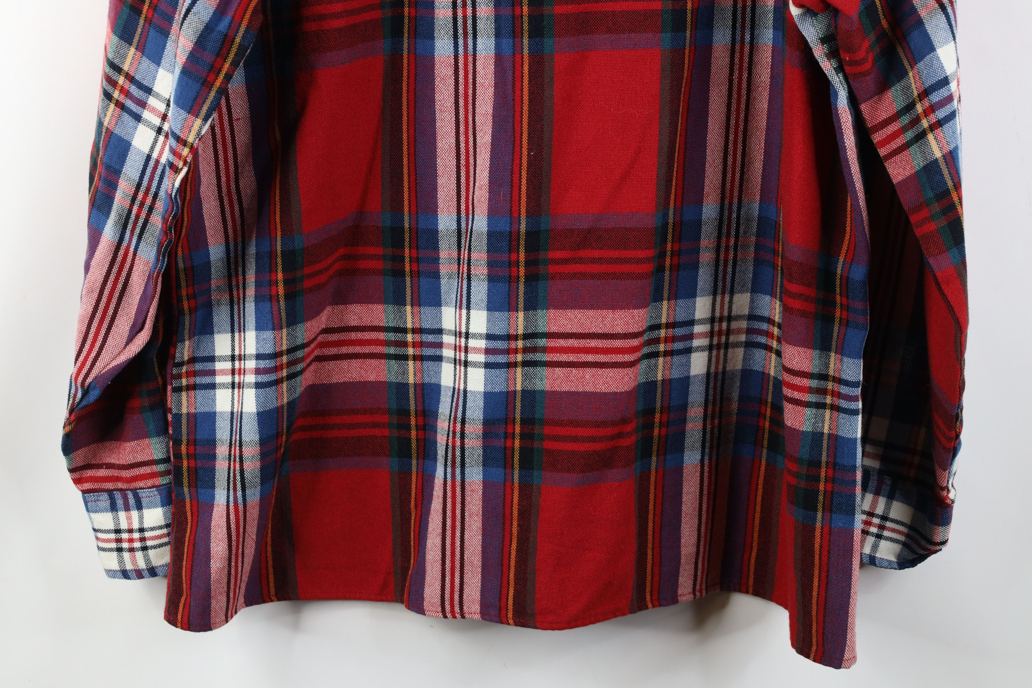 Vintage Vintage 70s 80s Streetwear Pocket Knit Collared Button Shirt Size US L / EU 52-54 / 3 - 12 Thumbnail