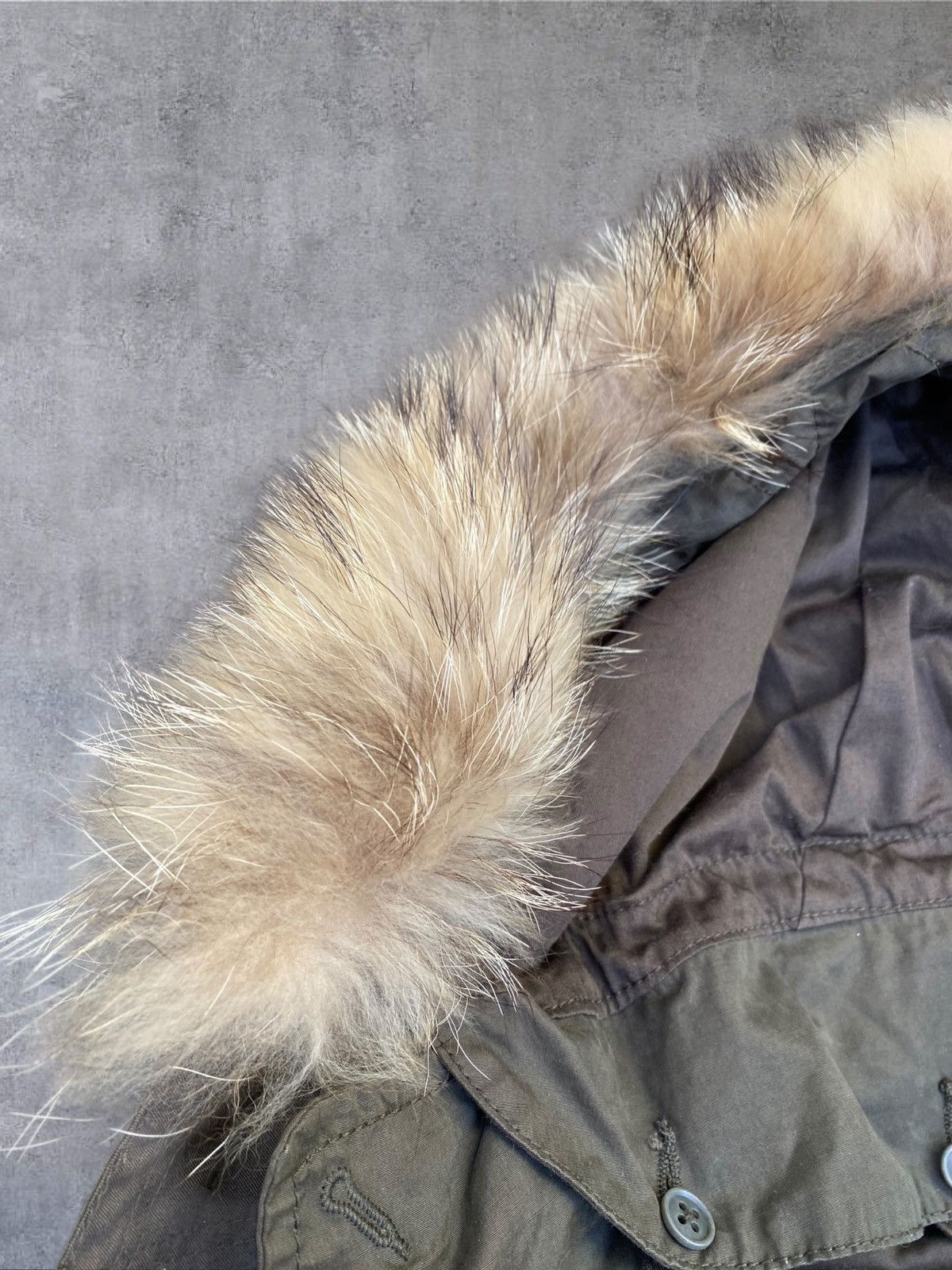Japanese Brand × Takeo Kikuchi 2000s Takeo Kikuchi Fur Parka Size US S / EU 44-46 / 1 - 5 Thumbnail