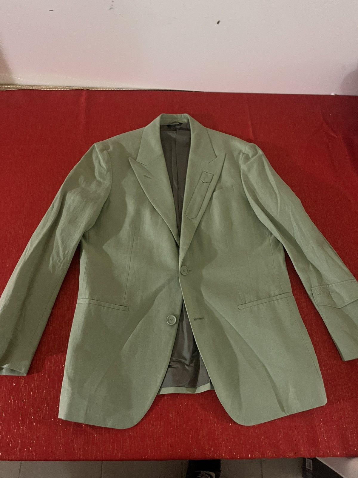 Fendi Fendi Linen Blazer Sz 48 Size 48R - 18 Thumbnail