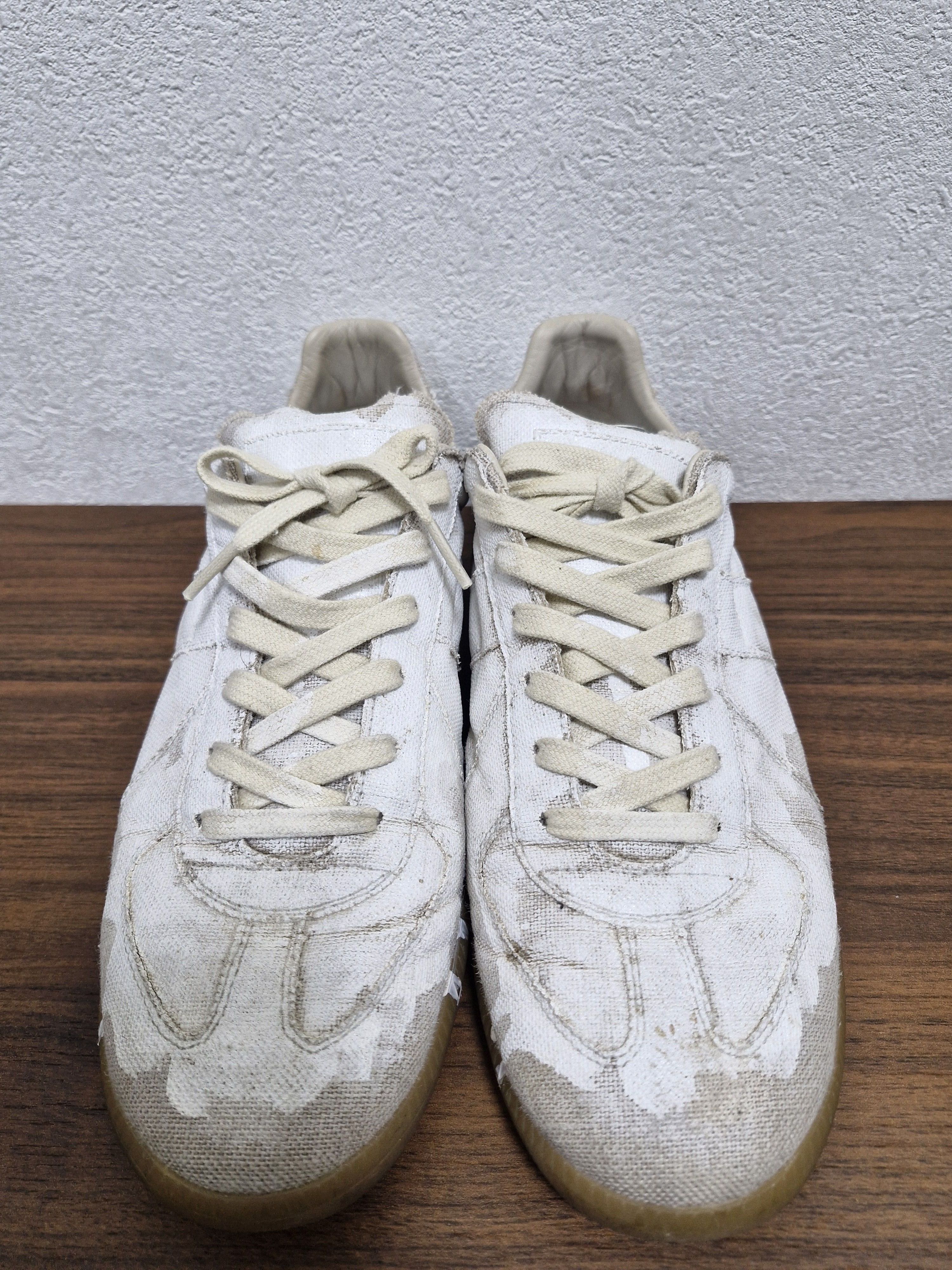 Maison Margiela MAISON MARGIELA FW21 Bianchetto Paint GATs Size US 8.5 / EU 41-42 - 3 Thumbnail