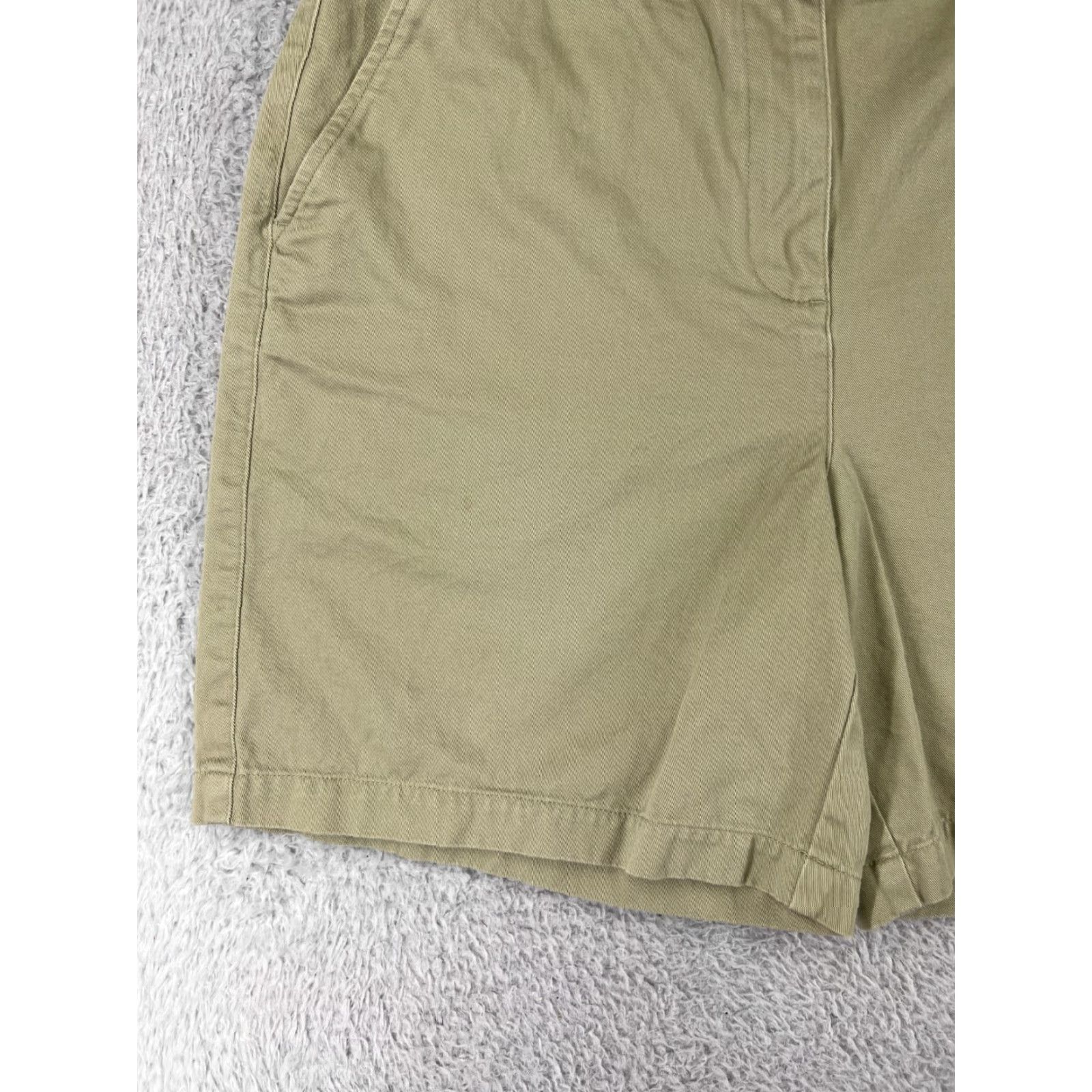 Ralph Lauren Lauren Ralph Lauren Shorts Womens 8 Beige Khaki LRL 100% Cotton Twill Flat Front Shirt Adult 8 Blue 100% Cotton Chino Golf Outdoor Womens Size 30" / US 8 / IT 44 - 5 Thumbnail