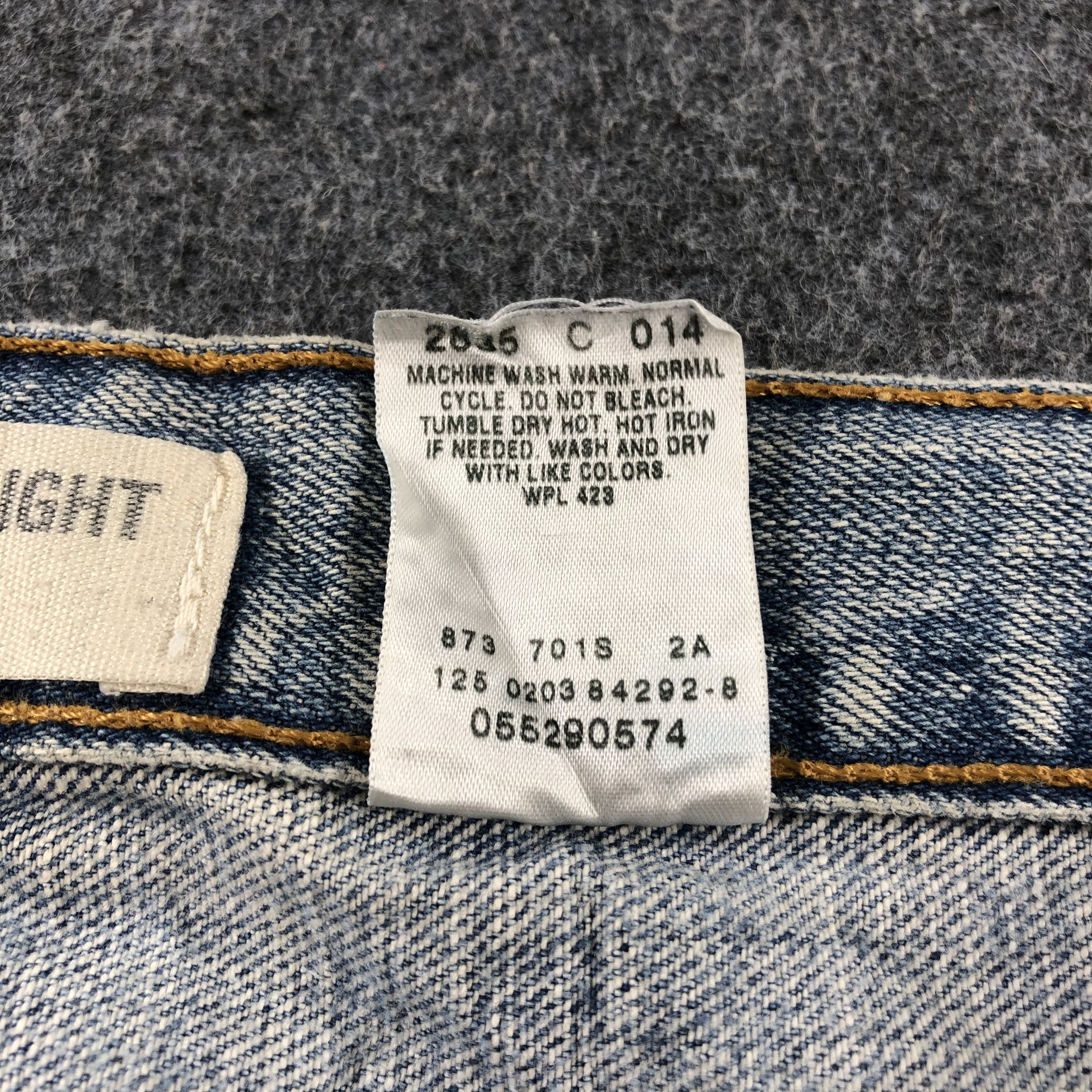 Levi's Vintage Blue Wash Levis 529 Jeans-J2521 Size US 34 / EU 50 - 11 Thumbnail