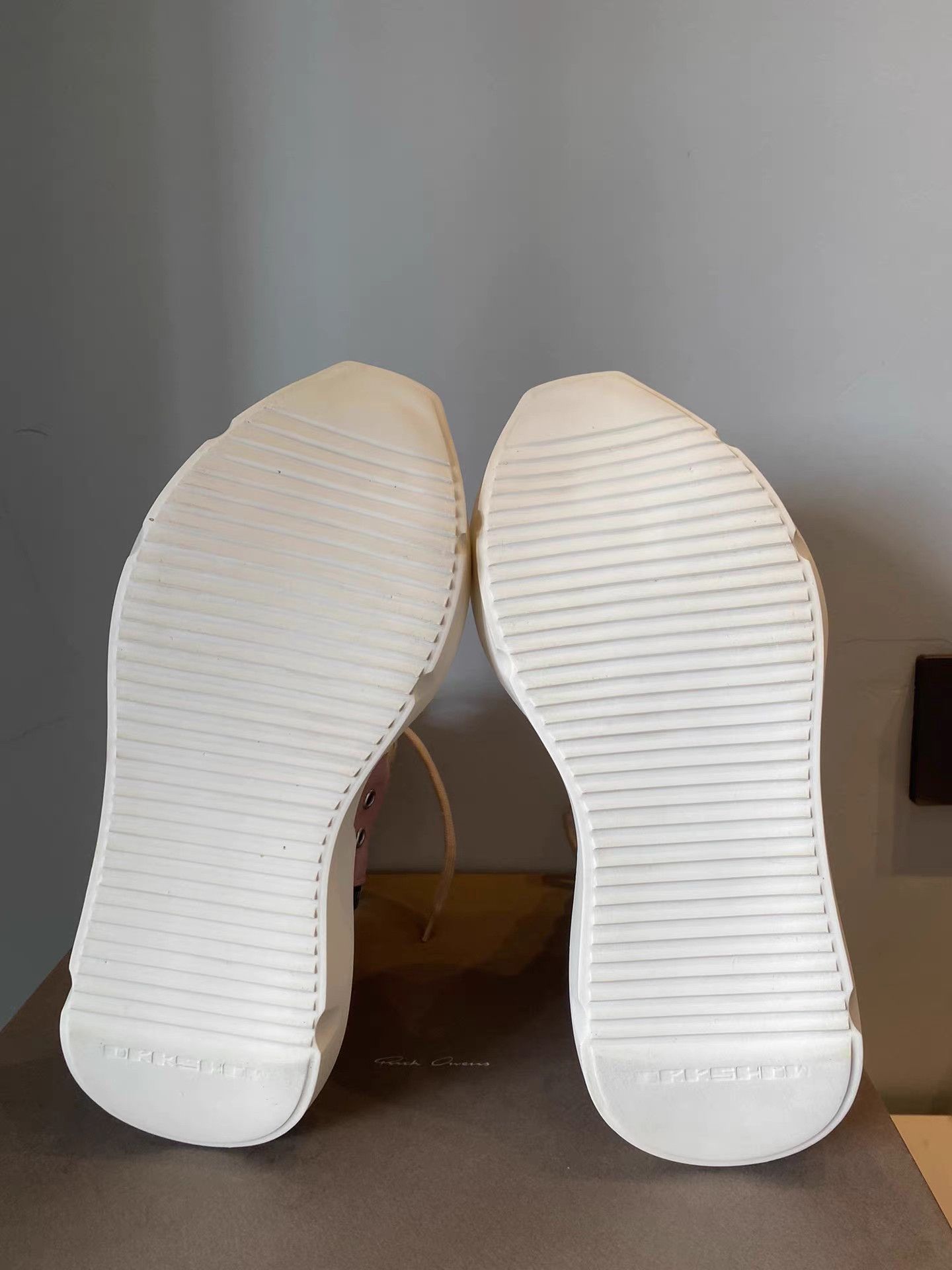 Rick Owens Rick Owens Pink Tractor Sole Sneakers Size US 7 / EU 40 - 5 Thumbnail