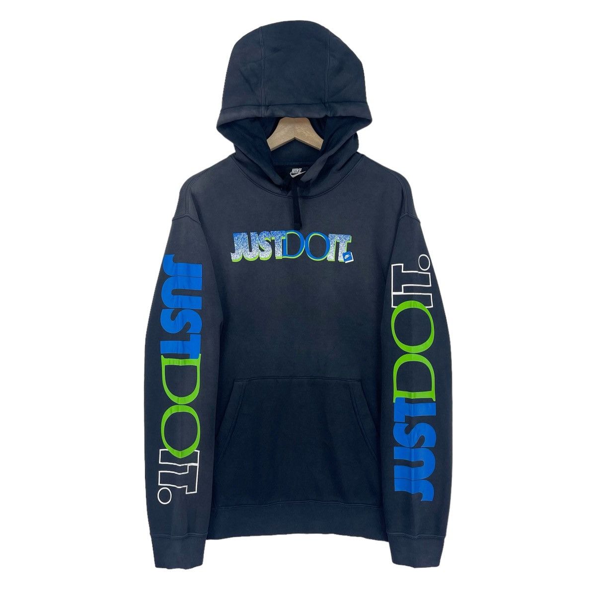 Nike Vintage Y2K Nike Just Do It Hoodie Size US M / EU 48-50 / 2 - 2 Thumbnail