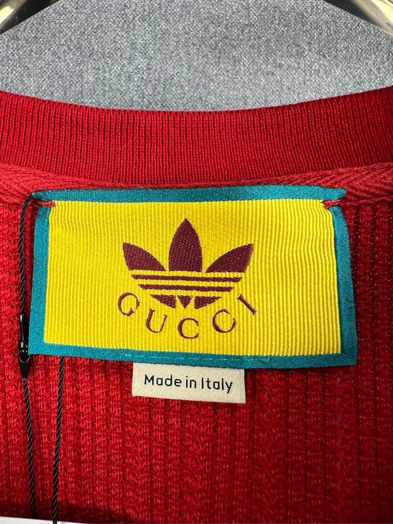 Gucci Gucci Co-branded clover knitted short sleeves 2503-Nextarro Size US L / EU 52-54 / 3 - 4 Thumbnail