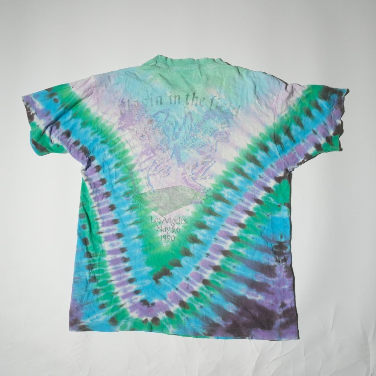 Grateful Dead Vintage Grateful Dead '1990 LA Olympic Velodrome' T-Shirt Size US XL / EU 56 / 4 - 5 Thumbnail