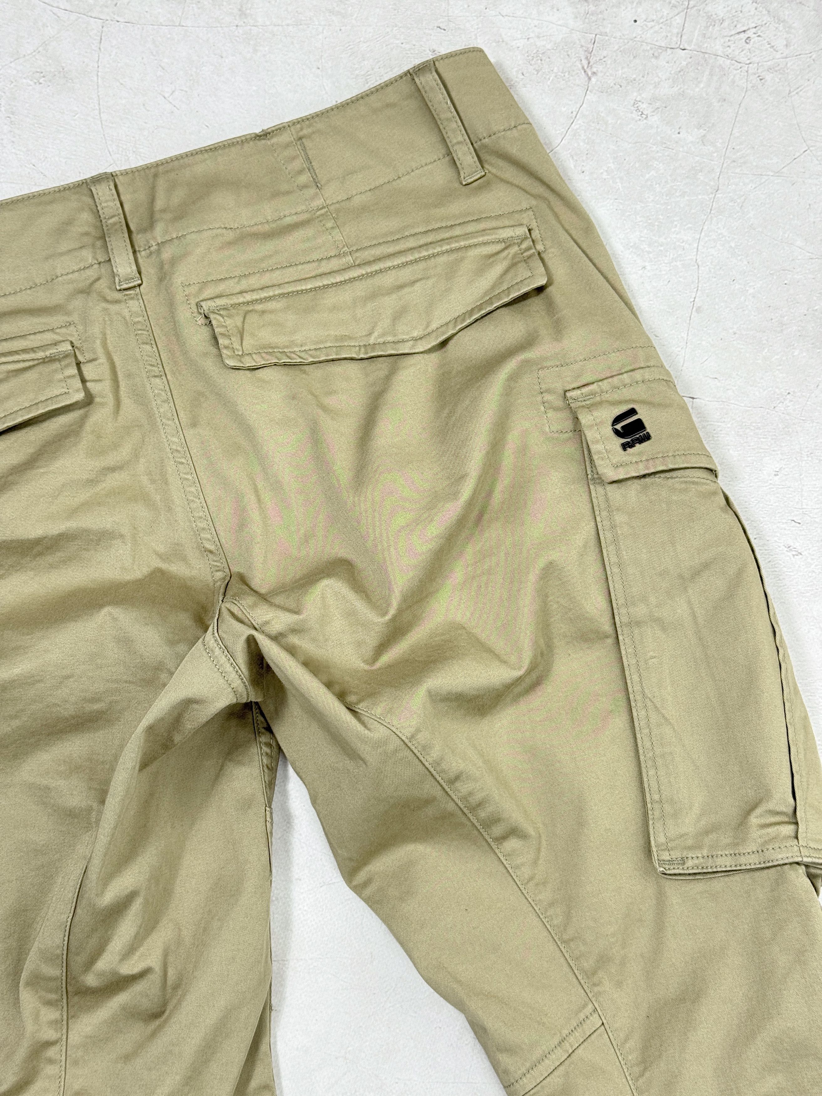 G-Star G-Star Raw Rovic Zip 3D Tapered Cargo Pants Multipocket Size US 33 - 14 Thumbnail
