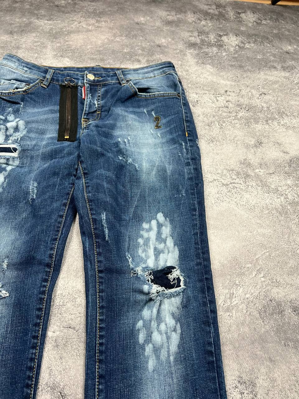 Dsquared2 Dsquared2 Distressed Jeans Luxury Y2K Size US 30 / EU 46 - 8 Thumbnail