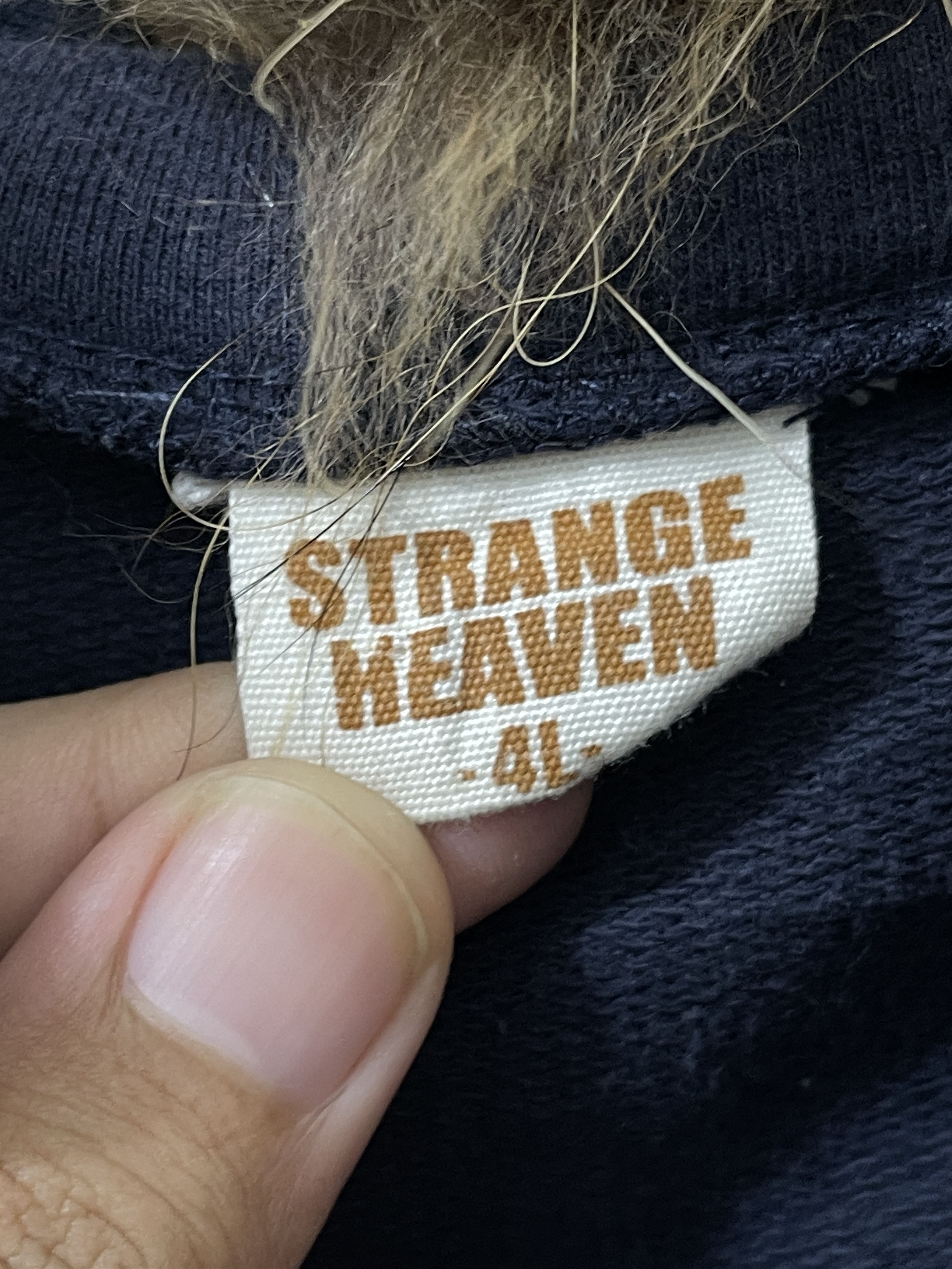 Japanese Brand Strange Haven Japan Archive Fur Vkei Style Hoodie Jacket Size US L / EU 52-54 / 3 - 6 Thumbnail