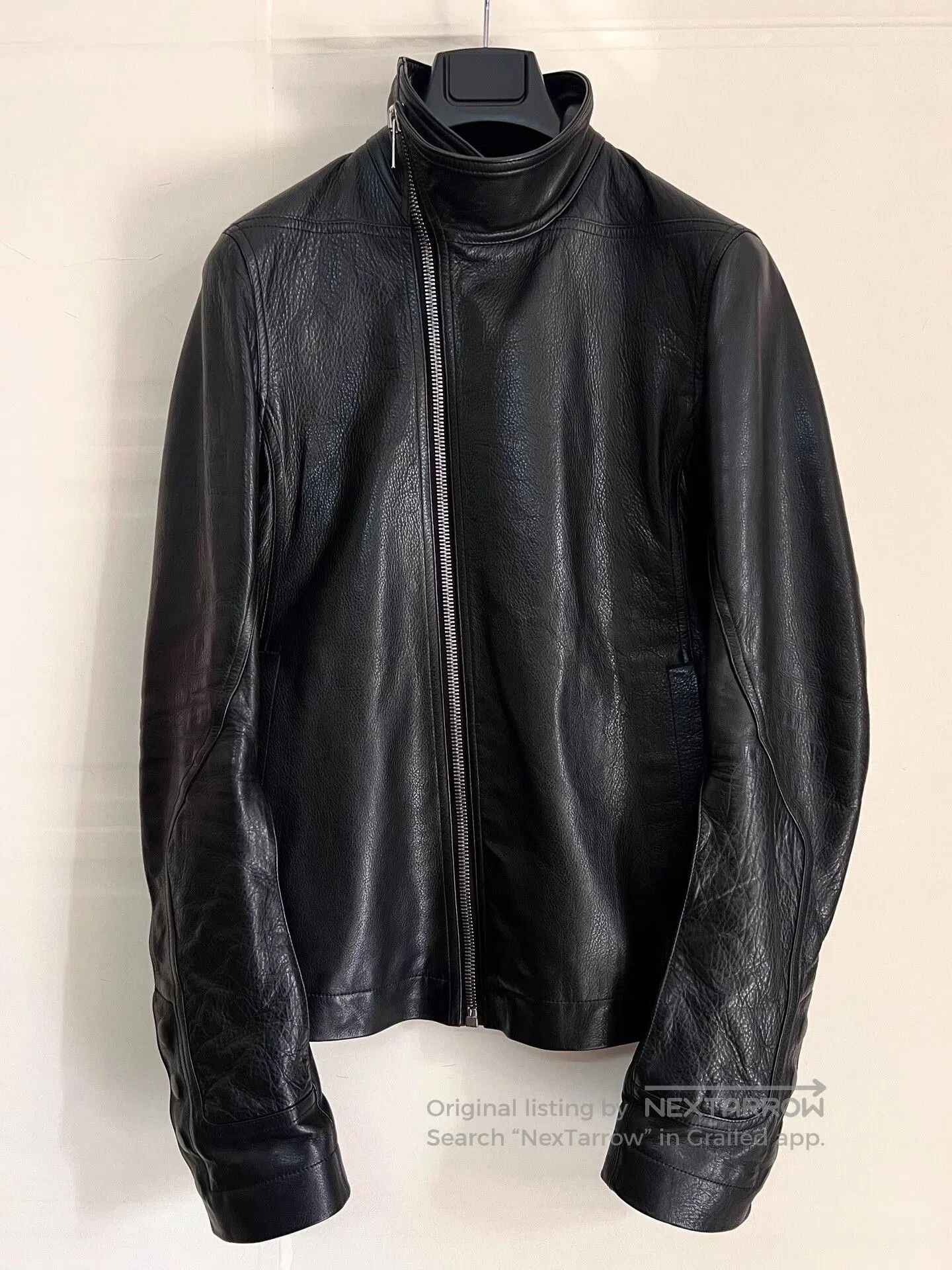 Rick Owens Rick Owens Bauhaus Mollino Leather Jacket. Size US M / EU 48-50 / 2 - 1 Thumbnail