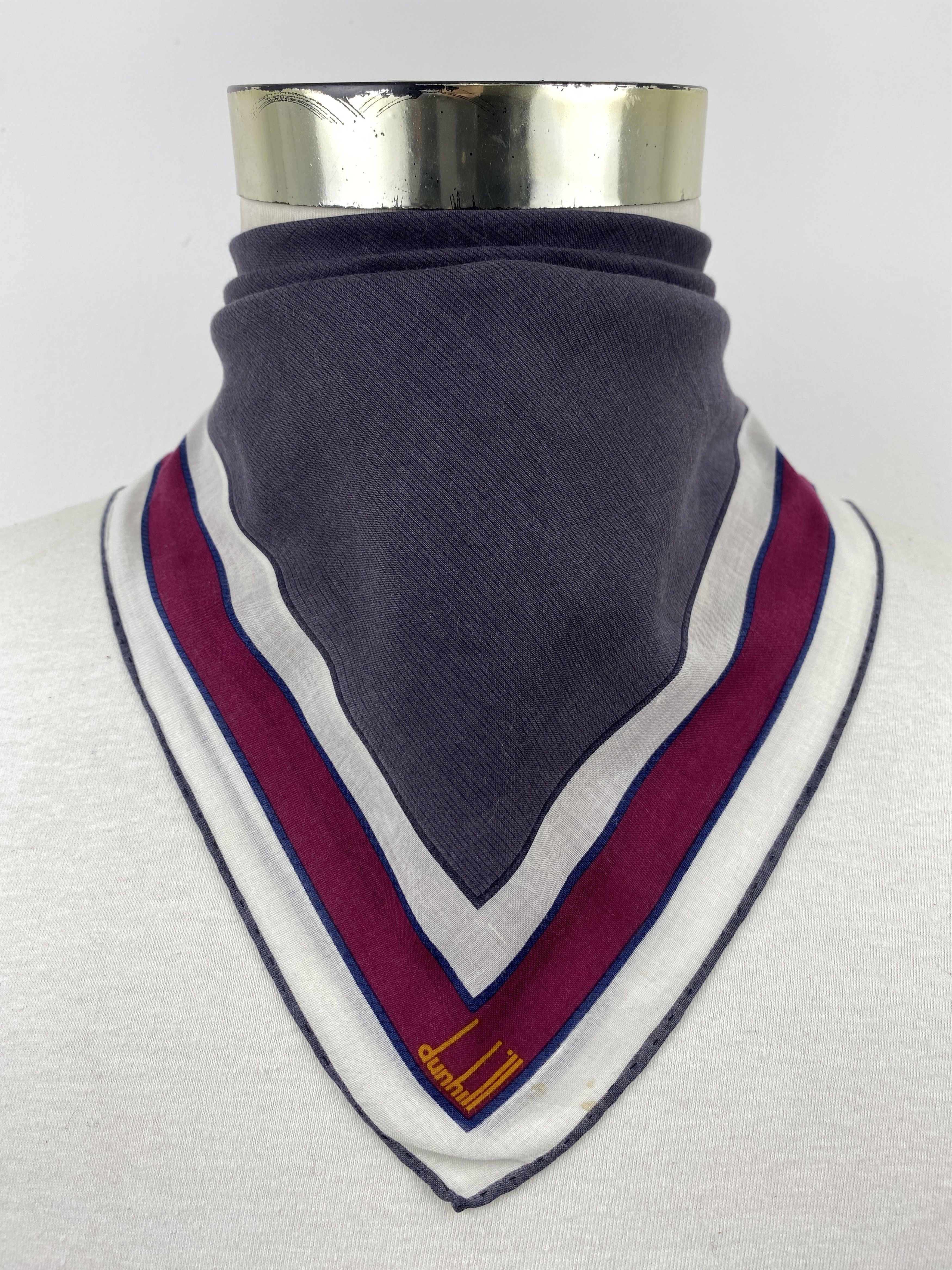 Alfred Dunhill Dunhill Handkerchief / Bandana / Neckerchief HKC0658 Size ONE SIZE - 1 Thumbnail