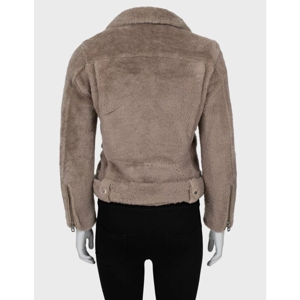Acne Studios Acne Studios Brown Shearling Jacket - Size EU36 / S Size S / US 4 / IT 40 - 3 Thumbnail
