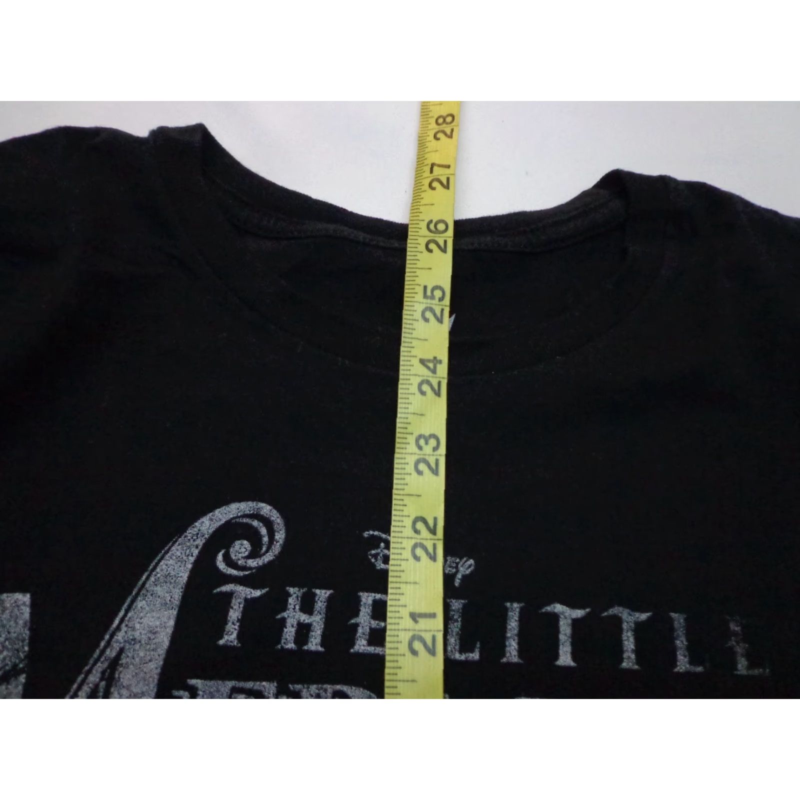 Disney The Little Mermaid Shirt Mens Large Black Disney Ariel Crew Neck Short Sleeve T-Shirt Logo Cotton Disney Mermaid Size US L / EU 52-54 / 3 - 5 Thumbnail