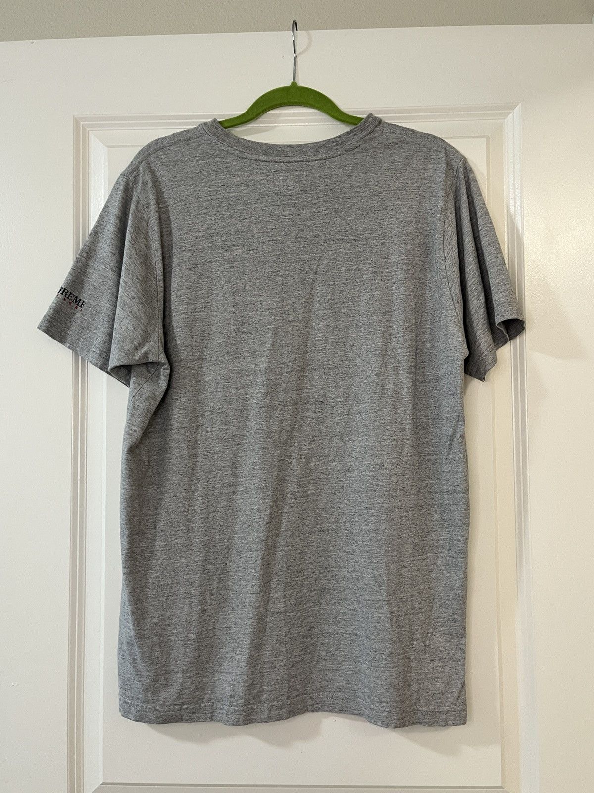 Supreme Grey Supreme Shirt with Embroidered Logo Size US L / EU 52-54 / 3 - 4 Thumbnail