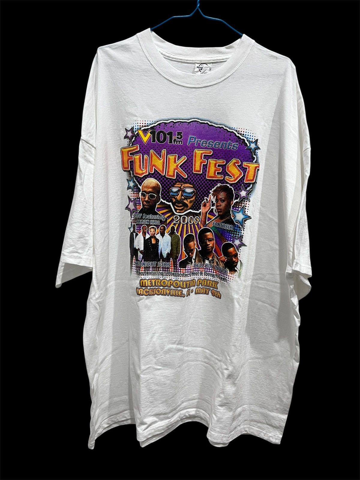 Rap Tees Y2K Funk Fest Fantasia Bell Biv DeVoe GUY Aaron Hall 3XL R&B Size US XXL / EU 58 / 5 - 2 Thumbnail