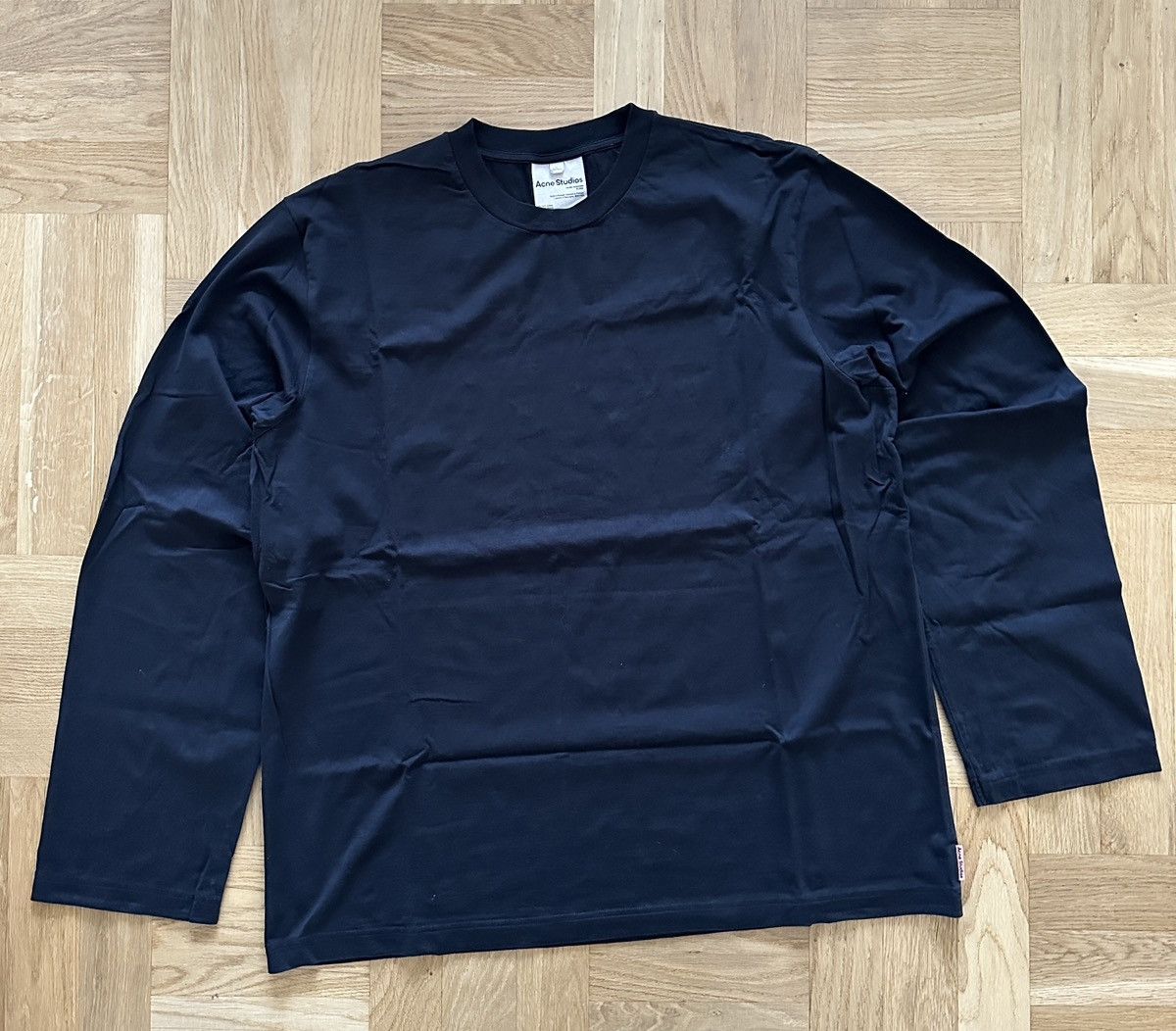 Acne Studios Acne studios black long sleeve T-shirt Size US XL / EU 56 / 4 - 1 Thumbnail
