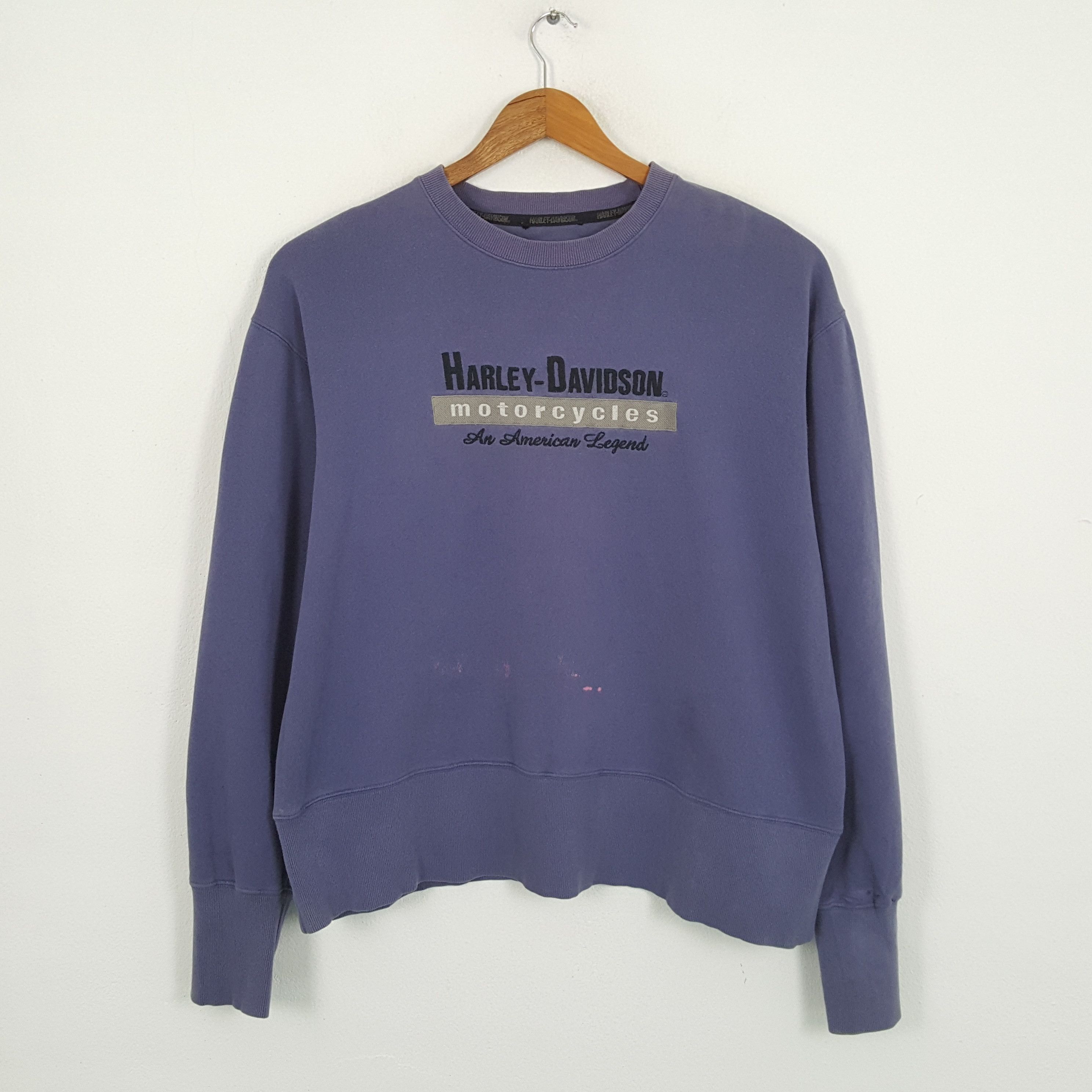 Harley Davidson × Vintage Vintage HARLEY DAVIDSON American Motorcycle Sweatshirts Size US XXL / EU 58 / 5 - 1 Thumbnail