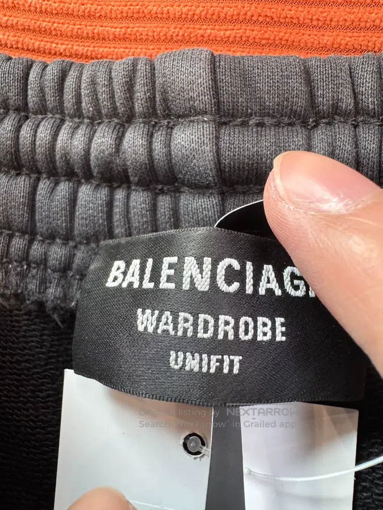 Balenciaga Balenciaga size S Solid Color Letter Logo Printed Elastic Size US 27 - 3 Thumbnail
