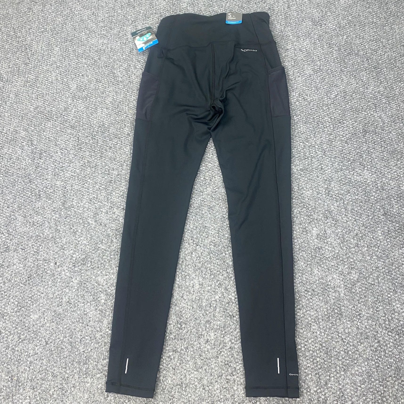 Vintage Columbia Leggings Womens Small Black Windgates High-Rise Omni-Wick Performance Athleisure Jogging & Running Hiking Gym Size 28" / US 6 / IT 42 - 5 Thumbnail