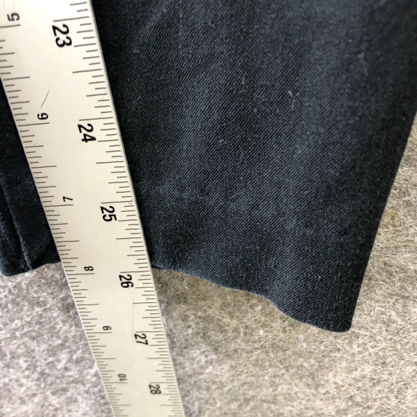 Old Navy VINTAGE? No, Old Navy Pixie High Rise Pants Womens 4 Black Dress Pants Trousers Skinny Size 27" / US 4 / IT 40 - 8 Thumbnail